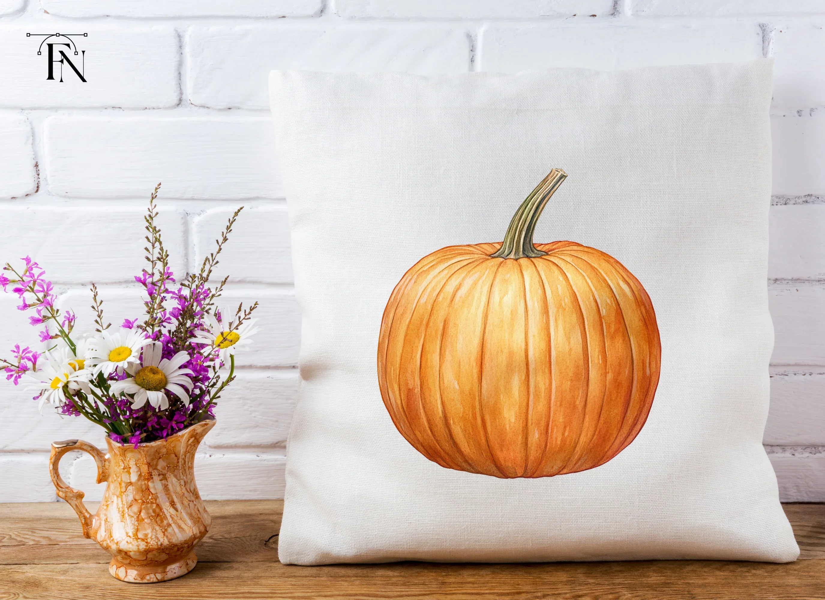 Pumpkin Fall Clipart Bundle - Image 3