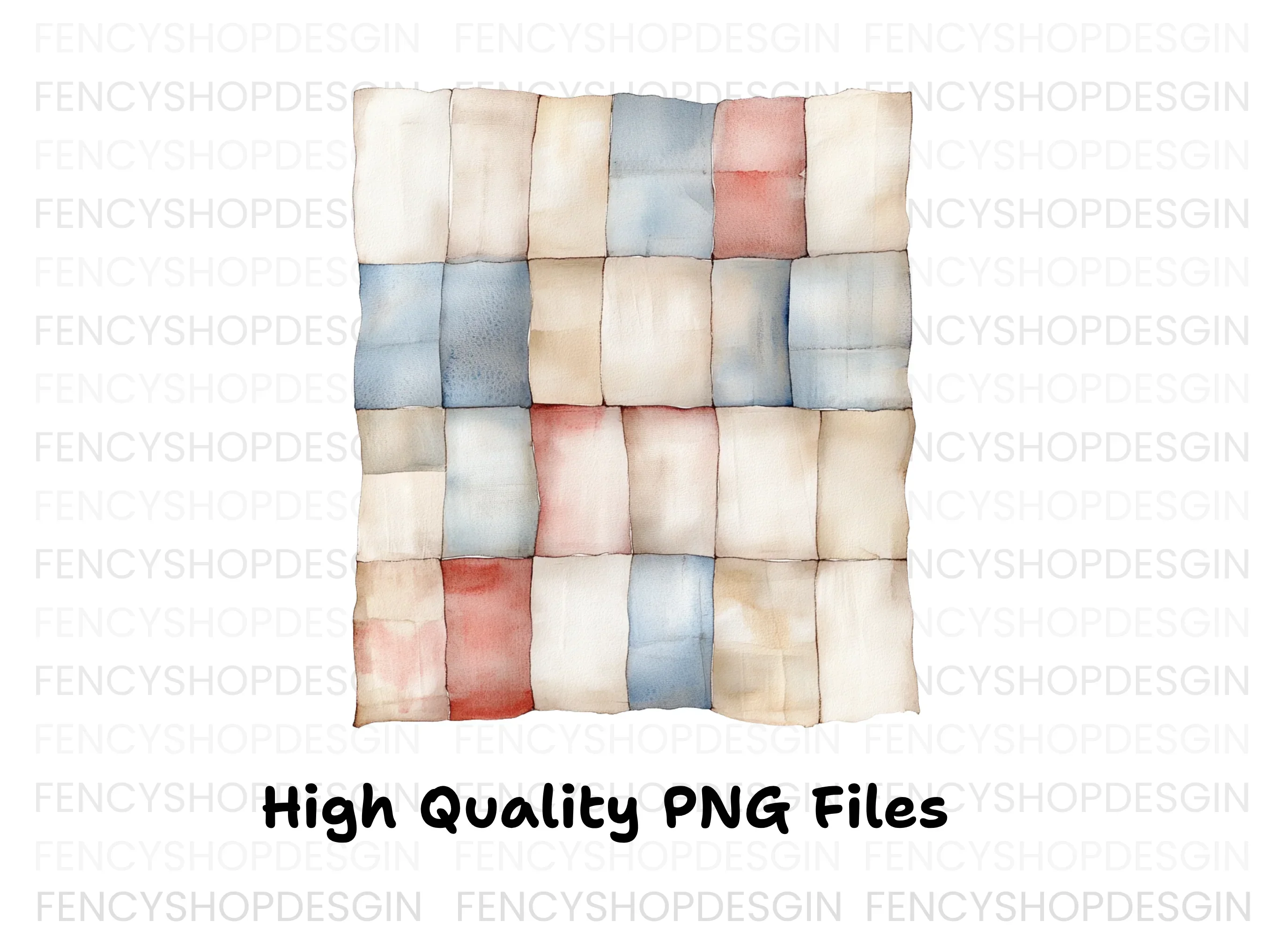 Quilt Blocks Clipart Bundle - Image 3