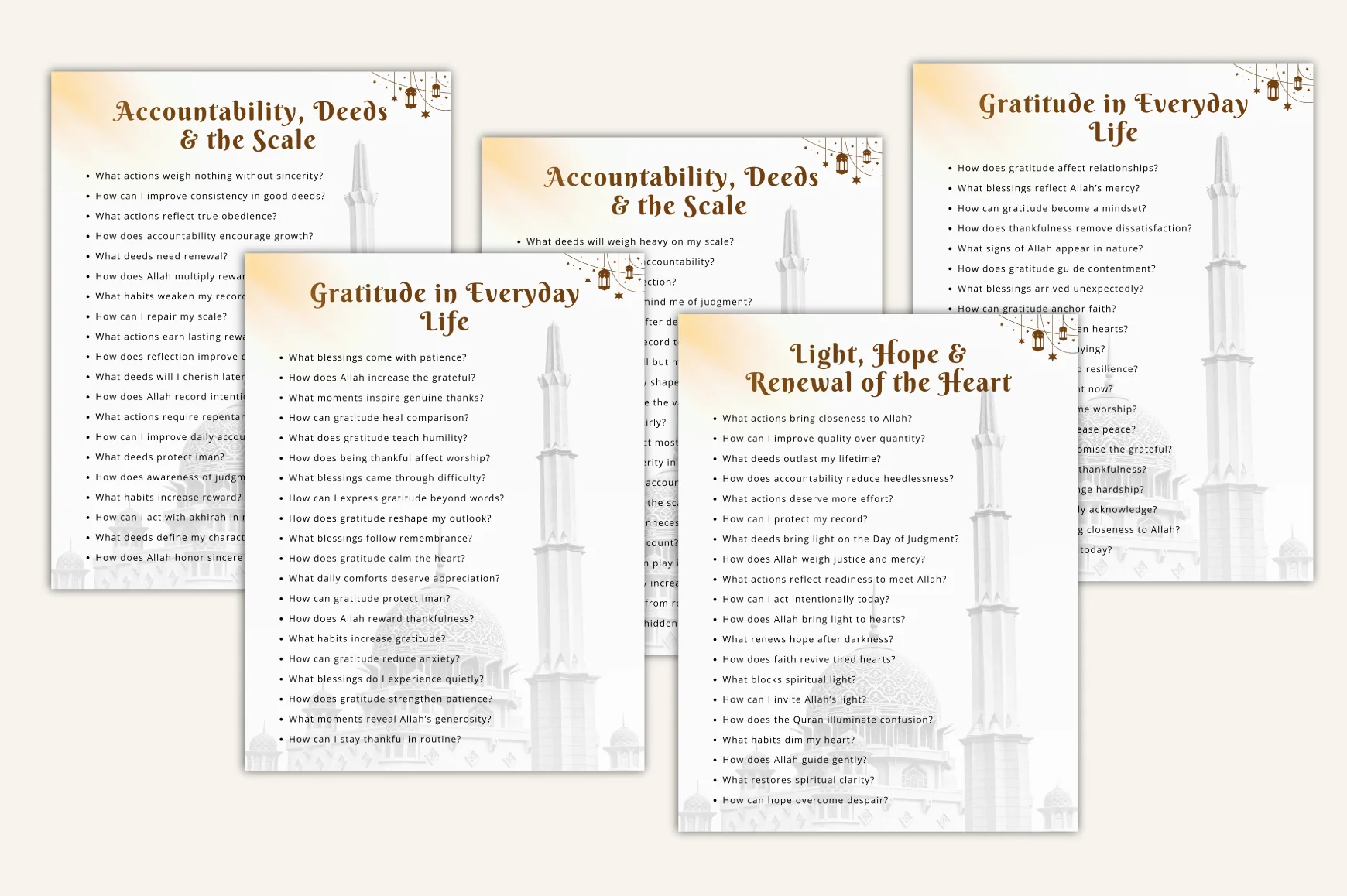 Quranic Thought Journaling Prompts - Image 7