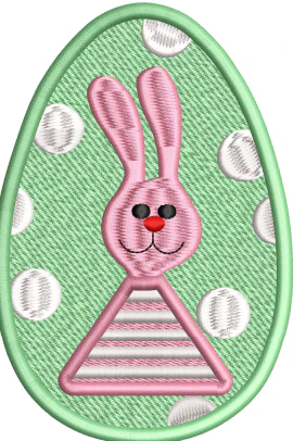 Rabbit Embroidery Design