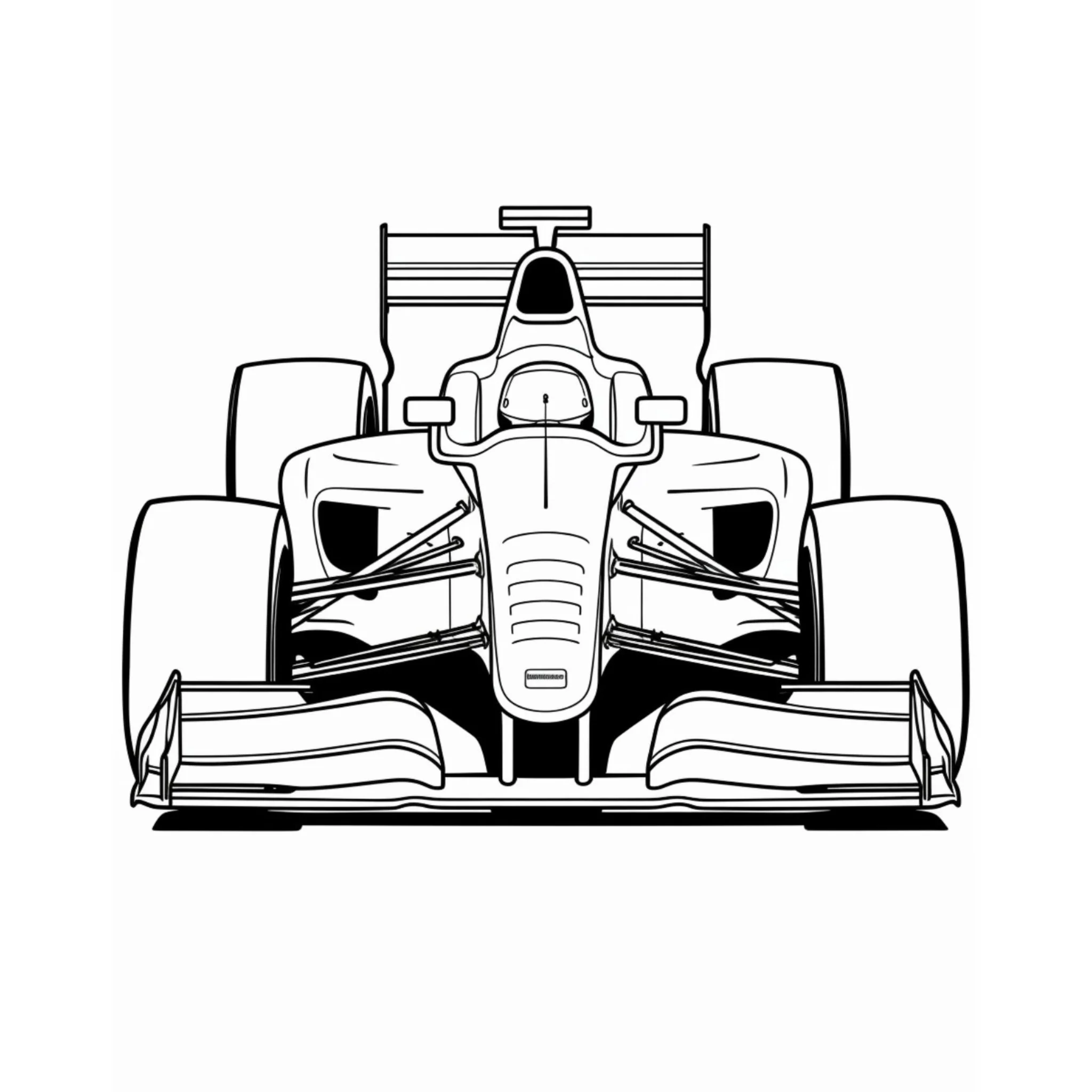 Race Car Coloring Book for Kids - Image 3