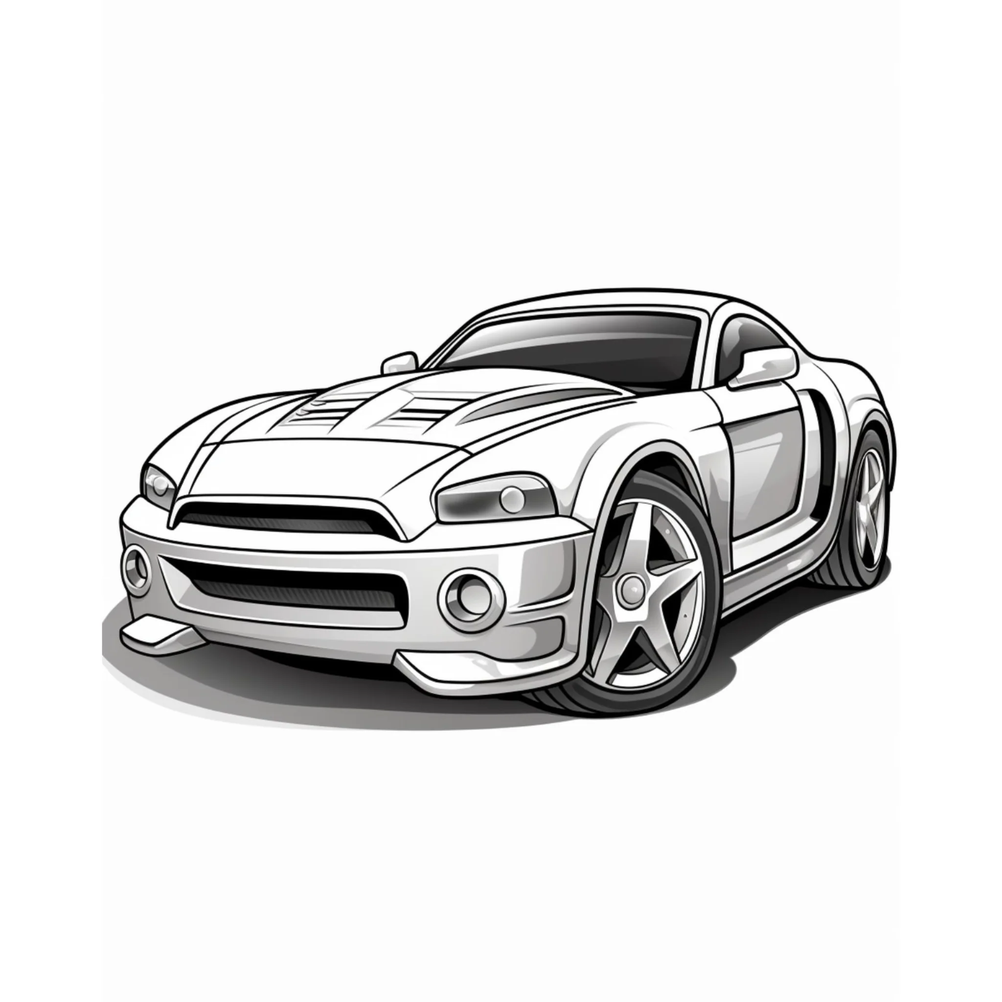 Race Car Coloring Book for Kids - Image 4