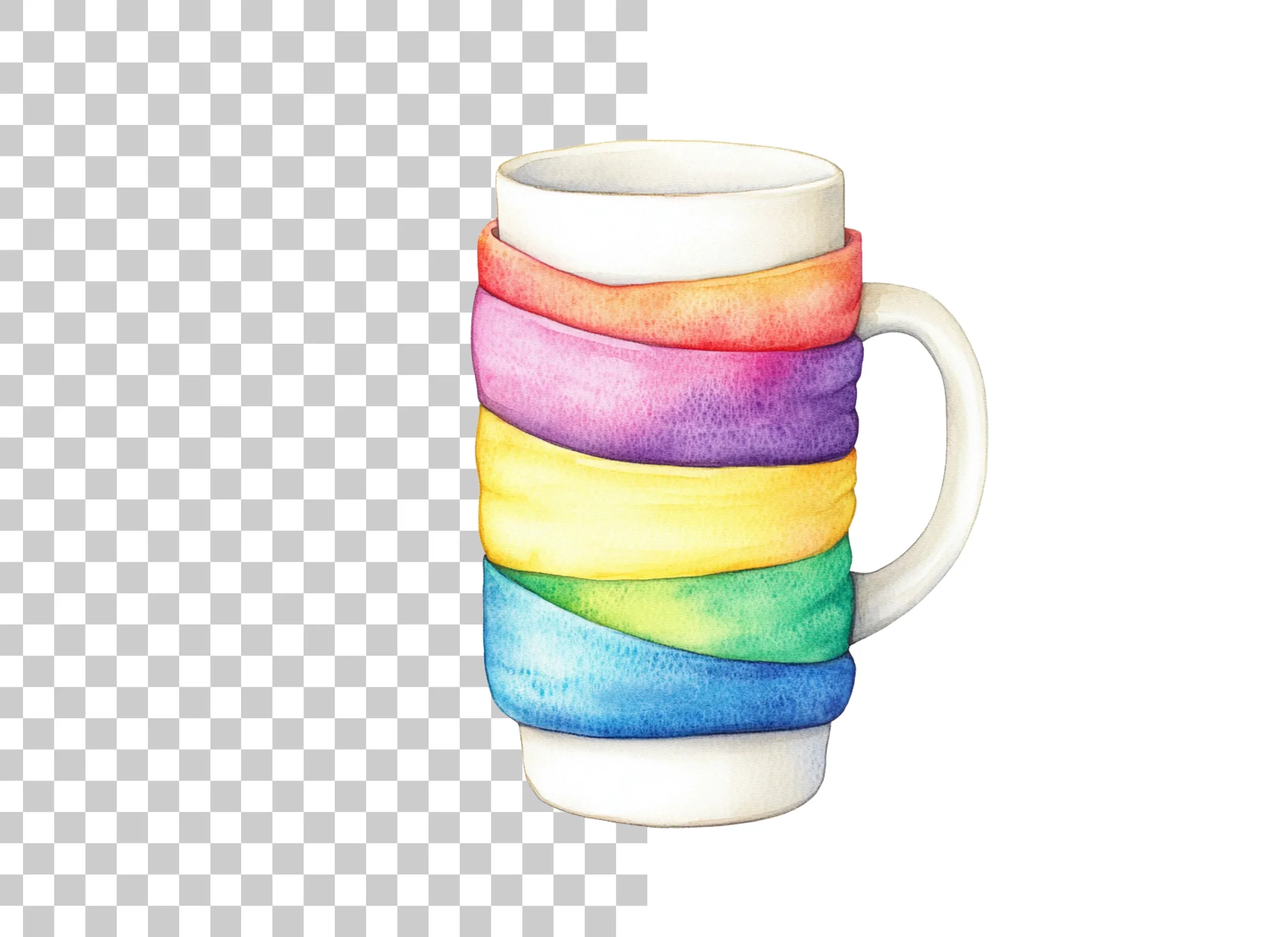 Rainbow Clipart Bundle - Image 3
