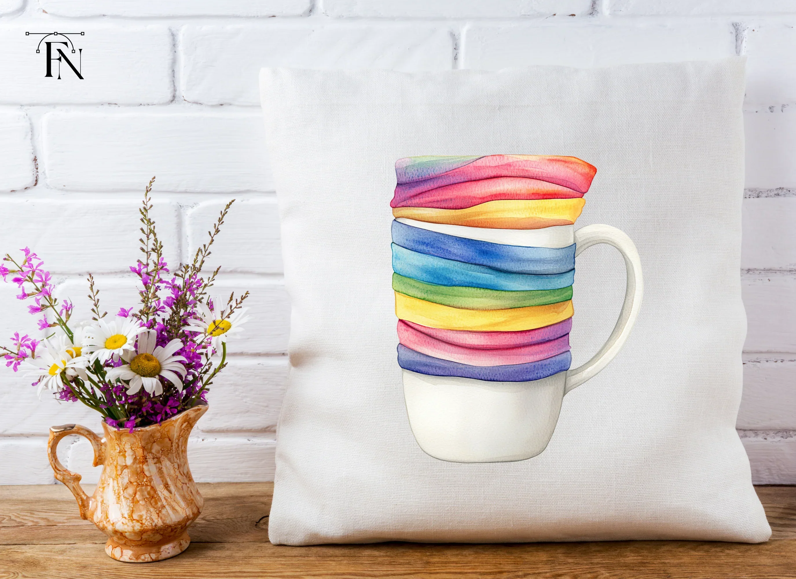 Rainbow Clipart Bundle - Image 5