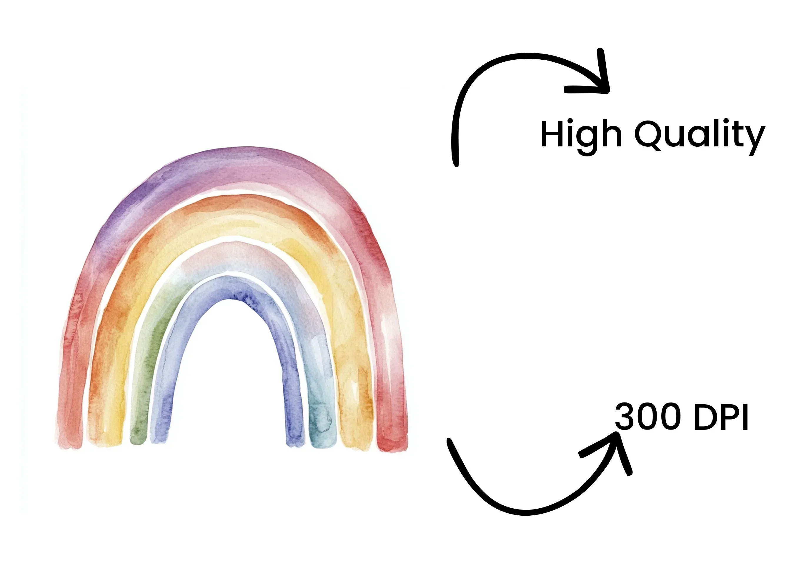 Rainbow Clipart Bundle - Image 4