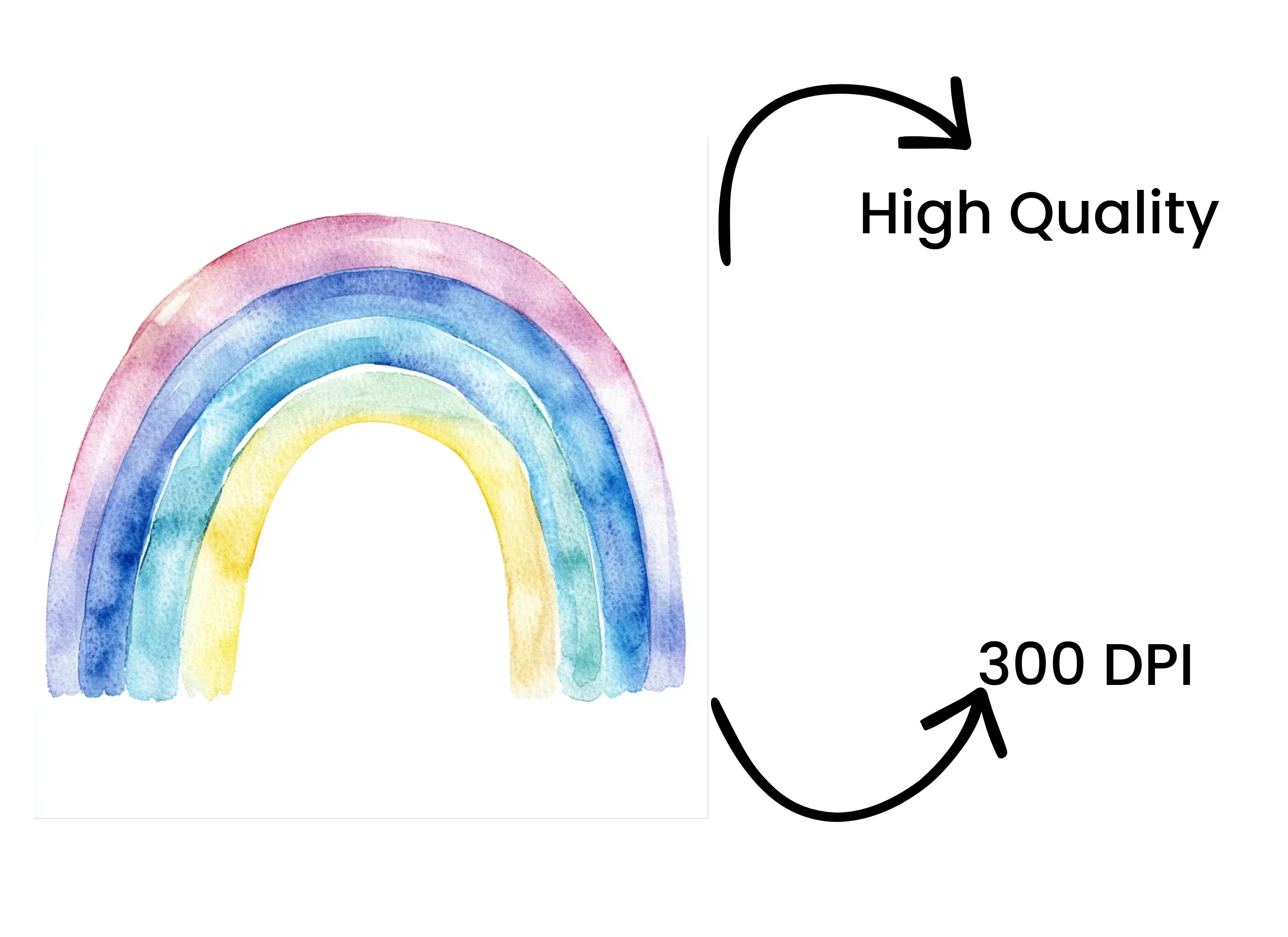 Rainbow Clipart Bundle - Image 4