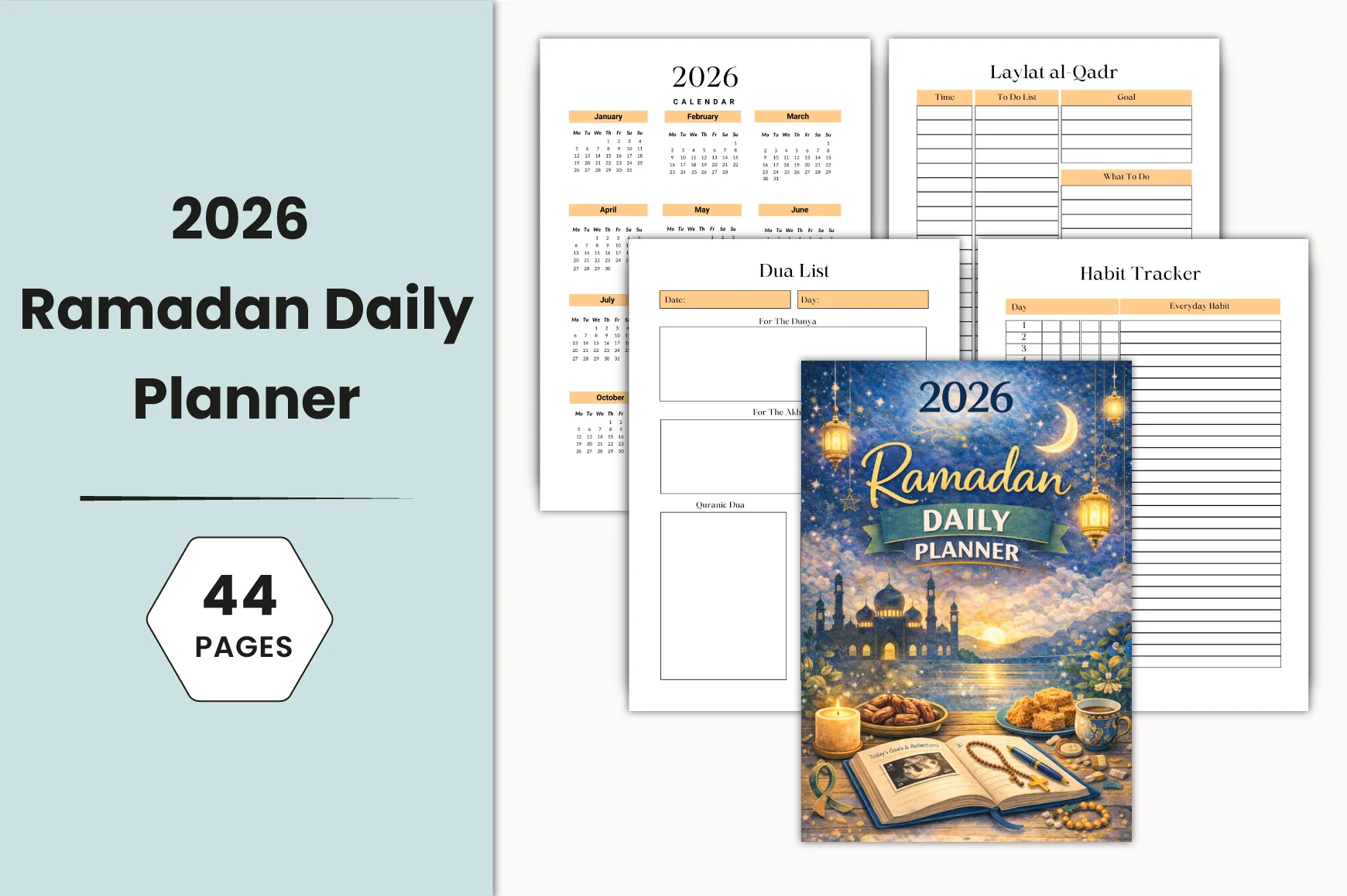Ramadan Daily Planner