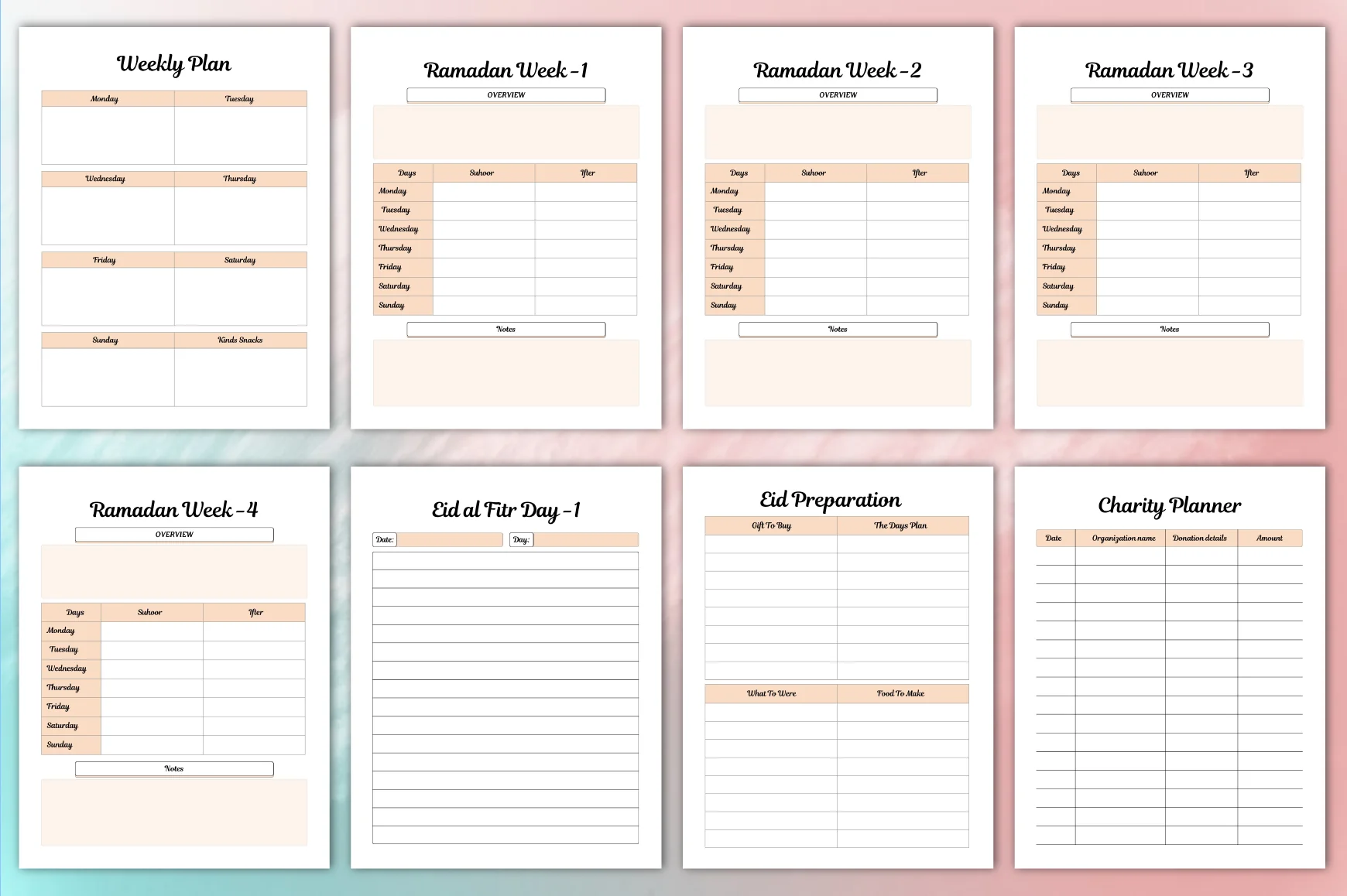 Ramadan Planner - Image 3