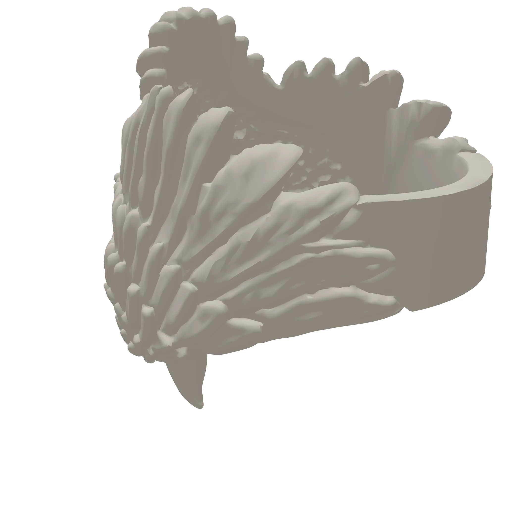Ravens Eye Ring 3D Print STL File - Image 2