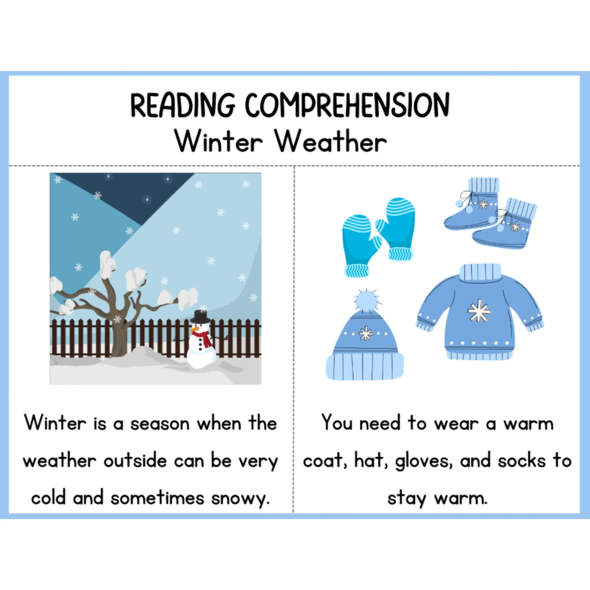 Reading Comprehension Short Stories Worksheets - Image 3