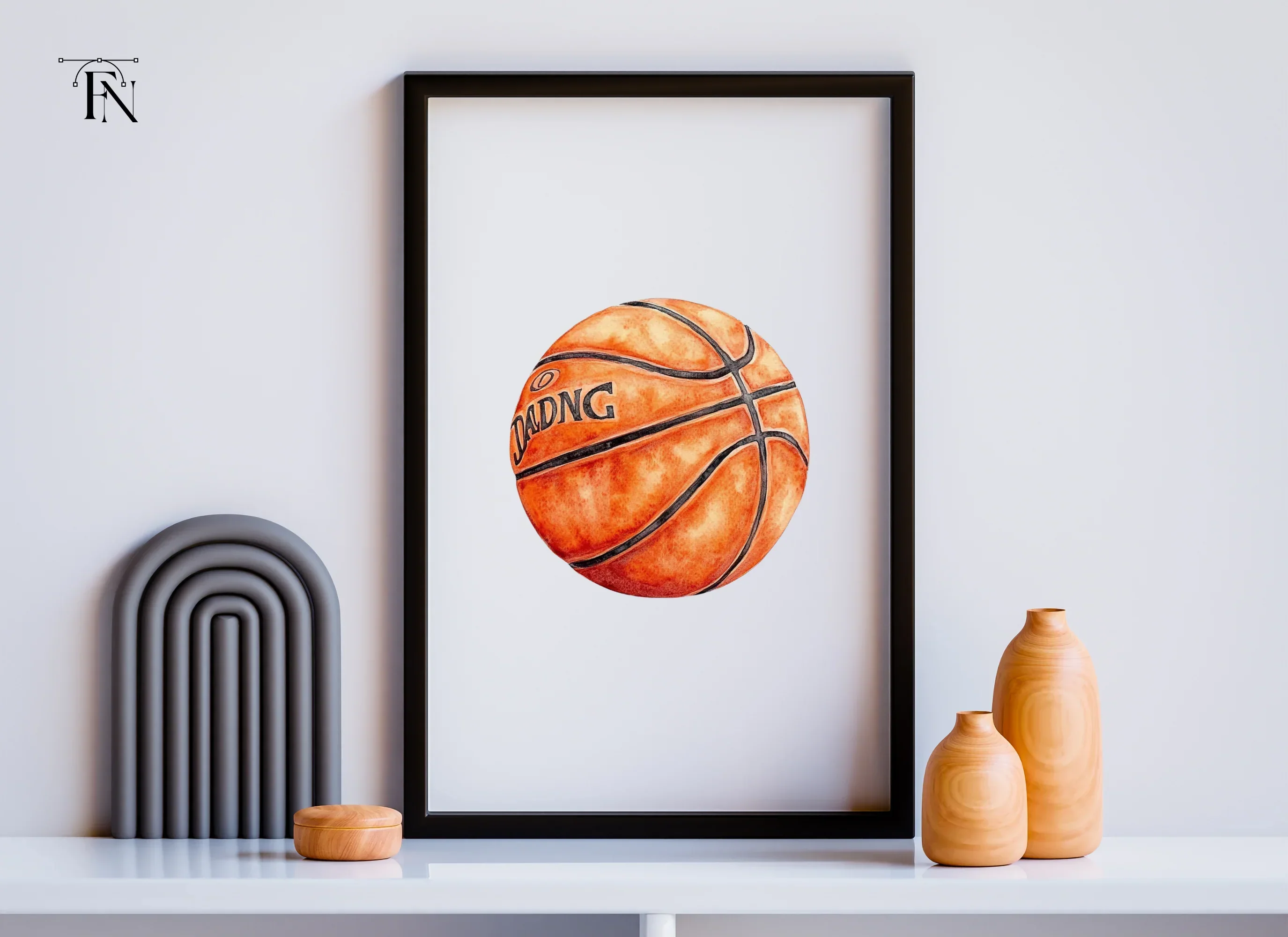 Realistic Basketball Clipart Bundle - Image 6