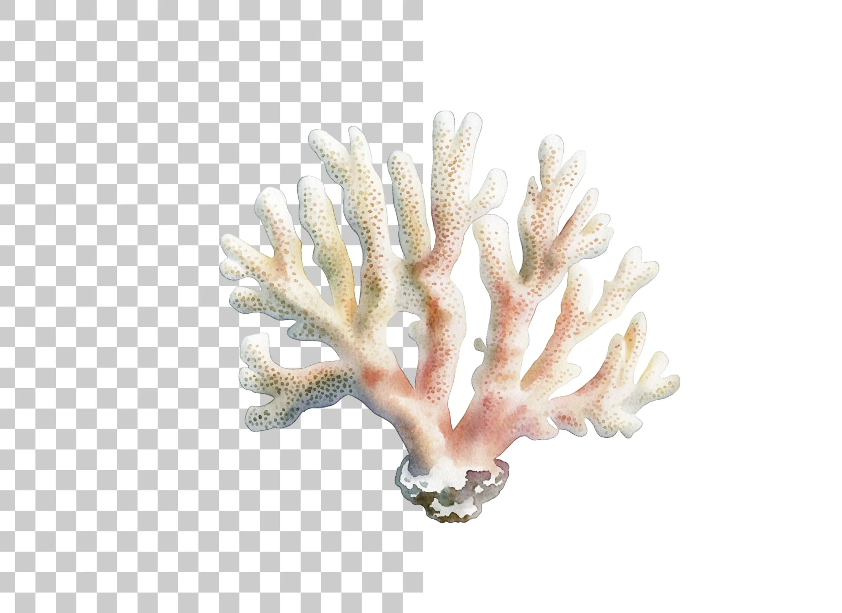 Realistic Coral Reef Graphic Clipart Bundle - Image 6