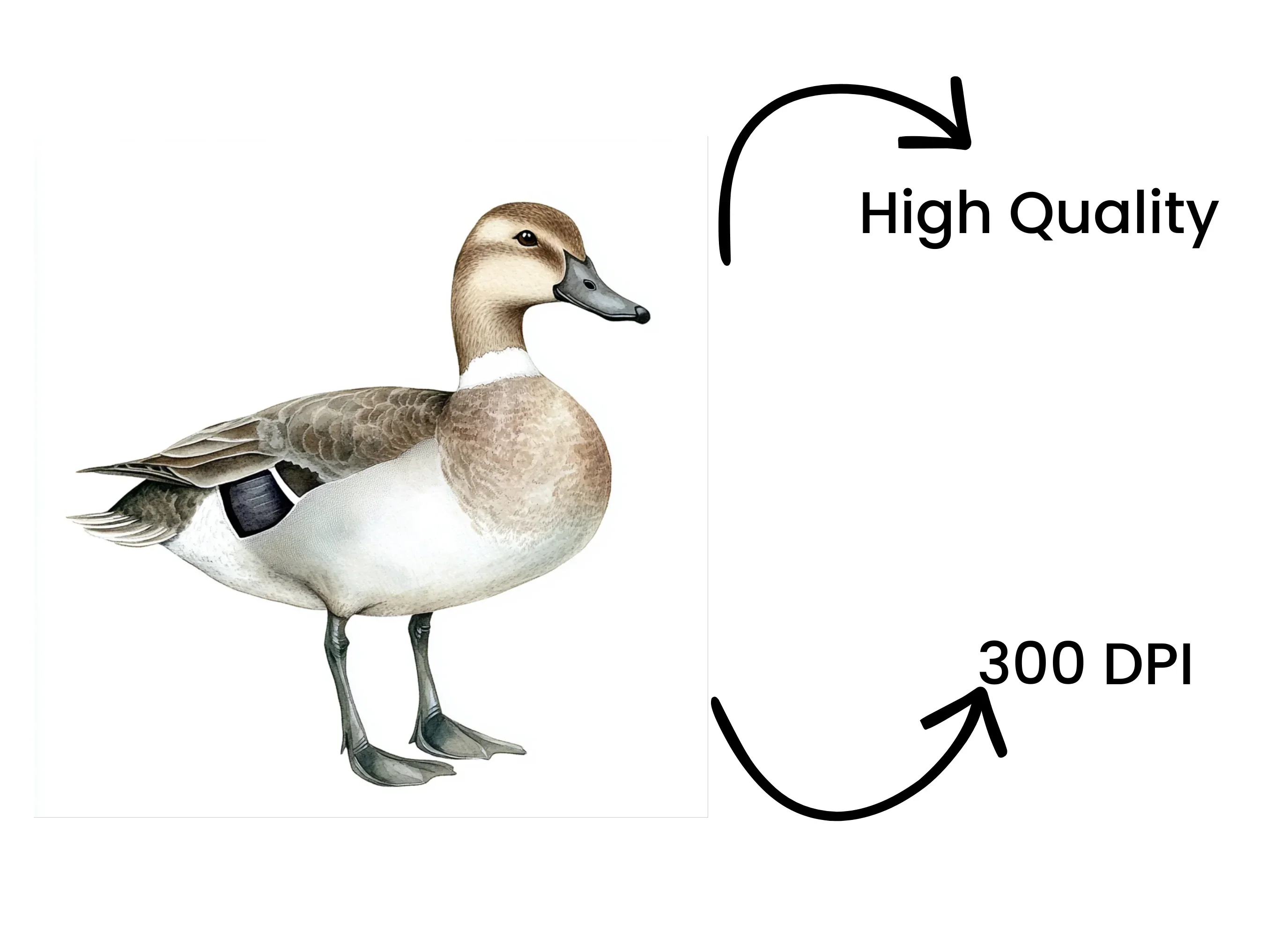 Realistic Duck Clipart Bundle - Image 4