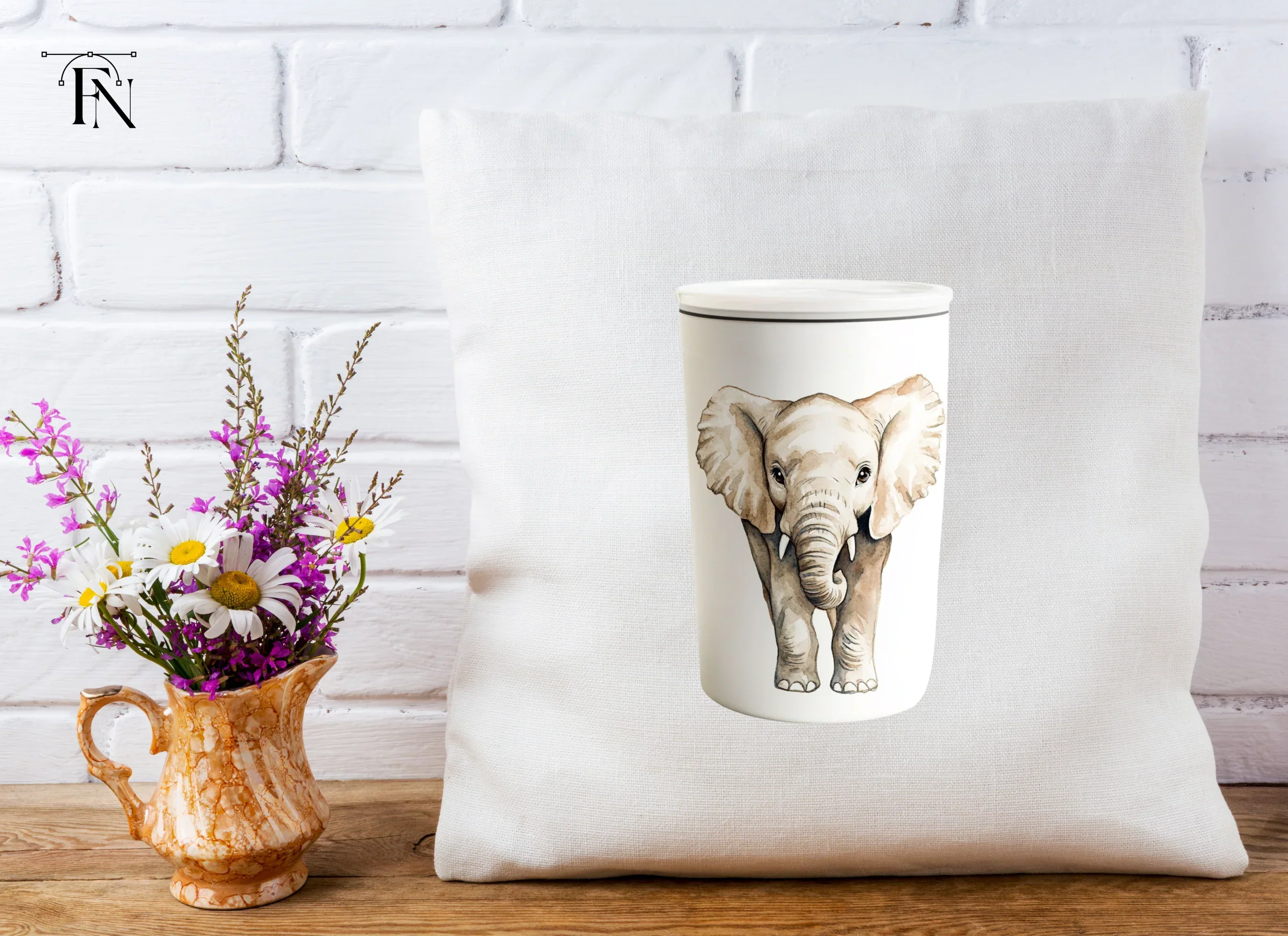 Realistic Elephant Clipart Bundle - Image 4