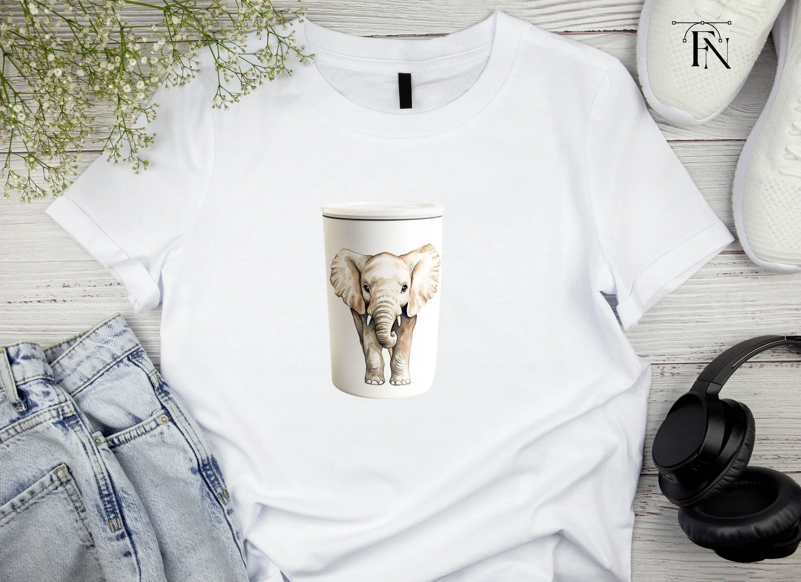 Realistic Elephant Clipart Bundle - Image 5