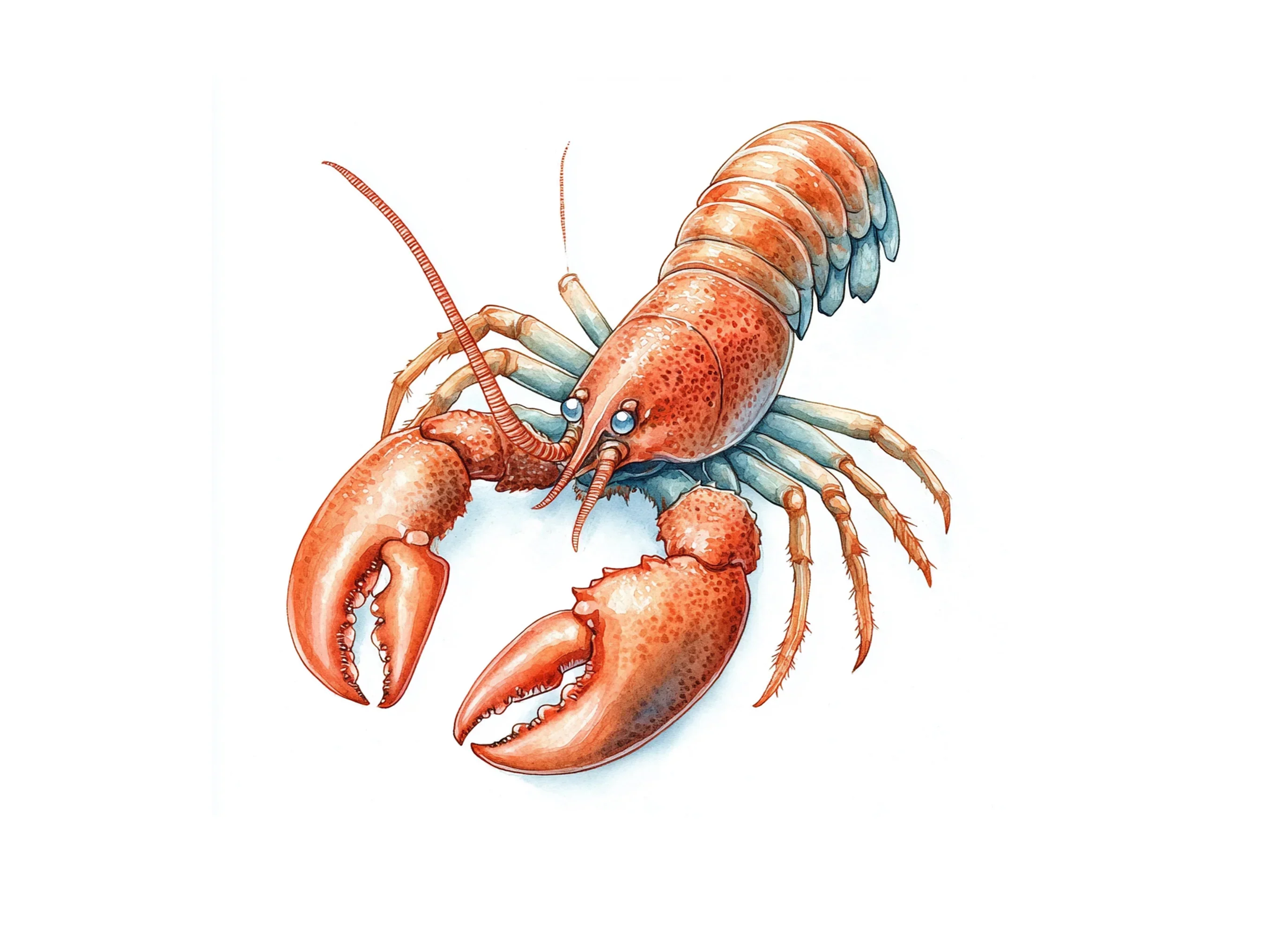 Realistic Lobster Clipart Bundle - Image 2