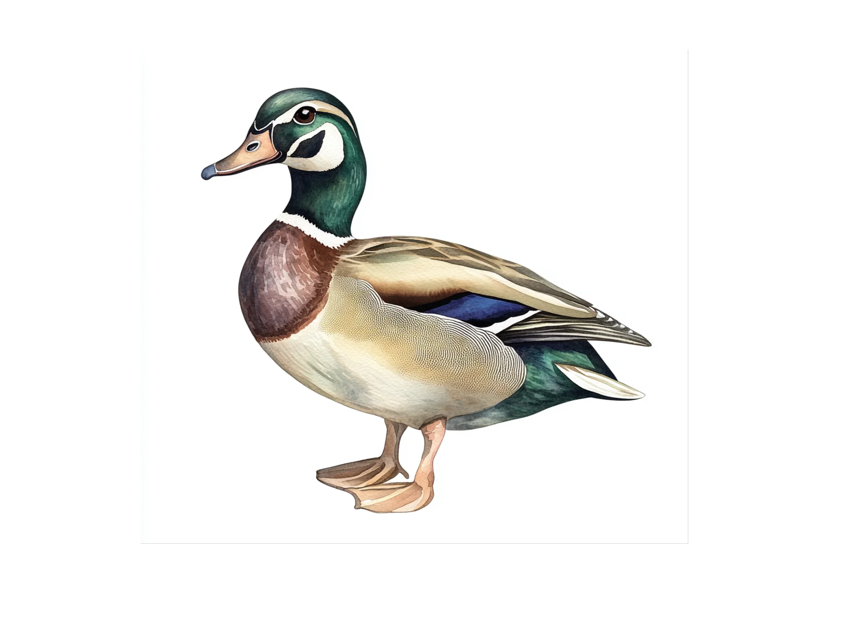 Realistic Mallard Duck Clipart Bundle - Image 2