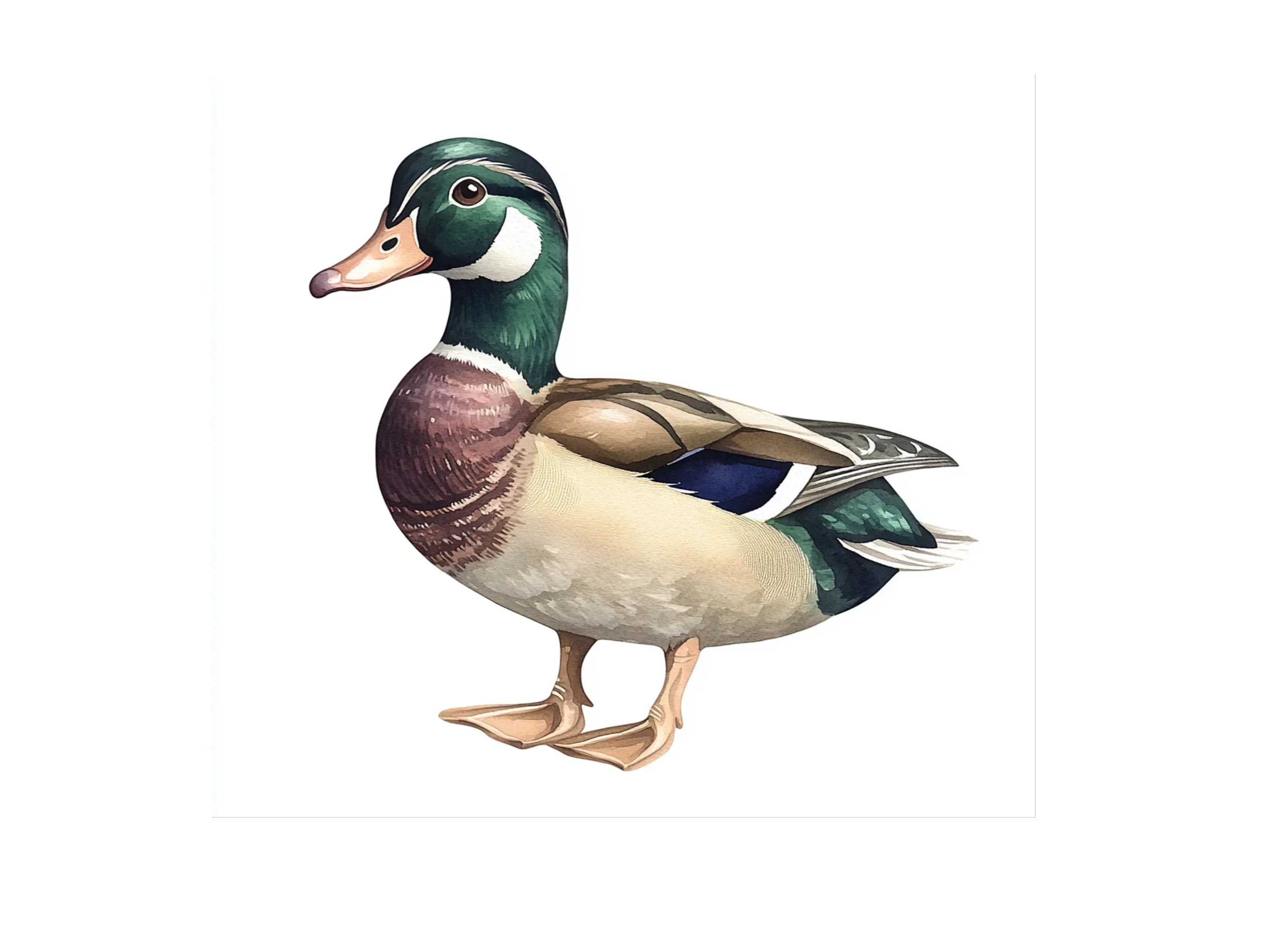 Realistic Mallard Duck Clipart Bundle - Image 3