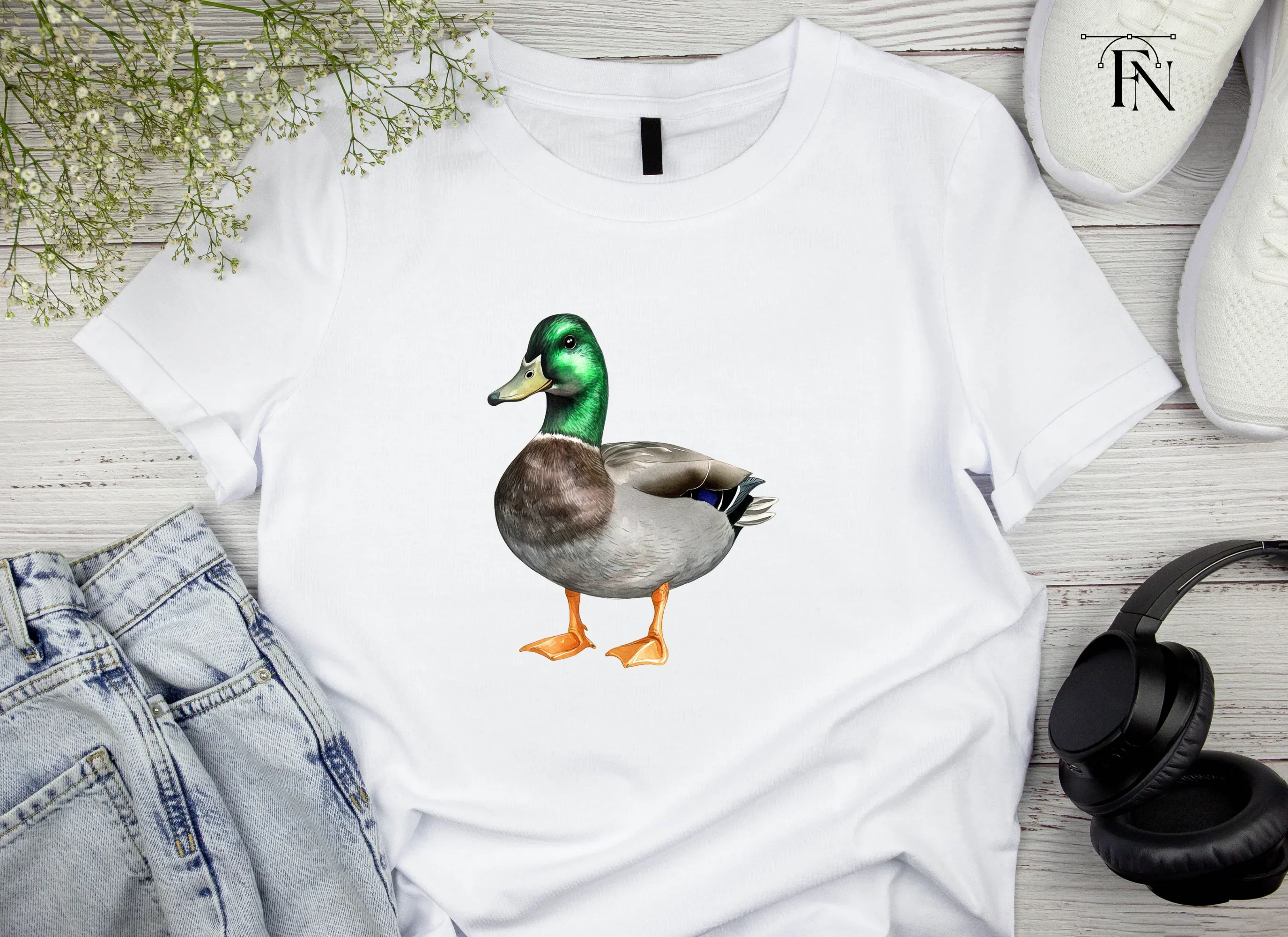 Realistic Mallard Duck Clipart Bundle - Image 5