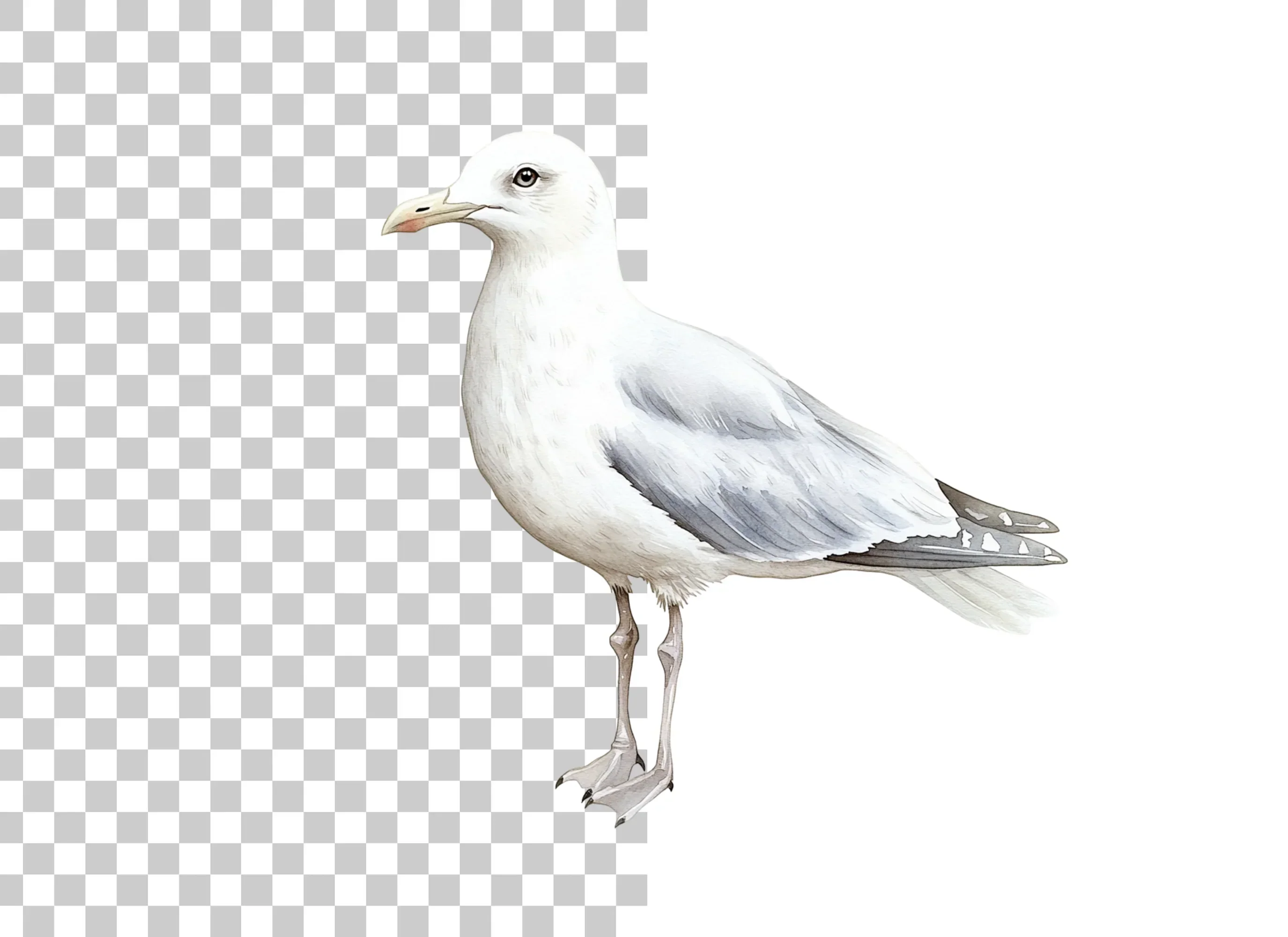 Realistic Seagull Clipart Bundle - Image 3