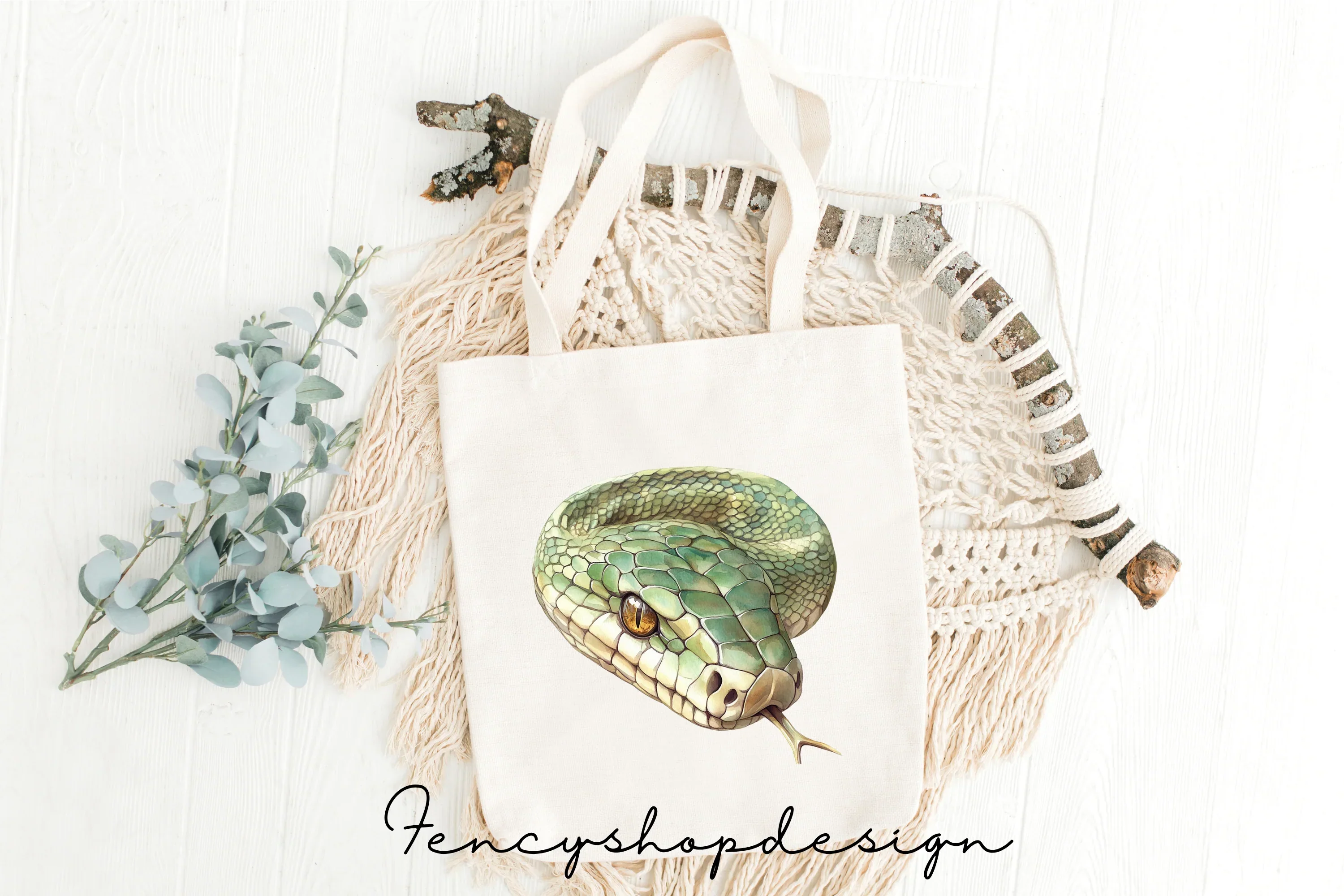 Realistic Snake Clipart Bundle - Image 8