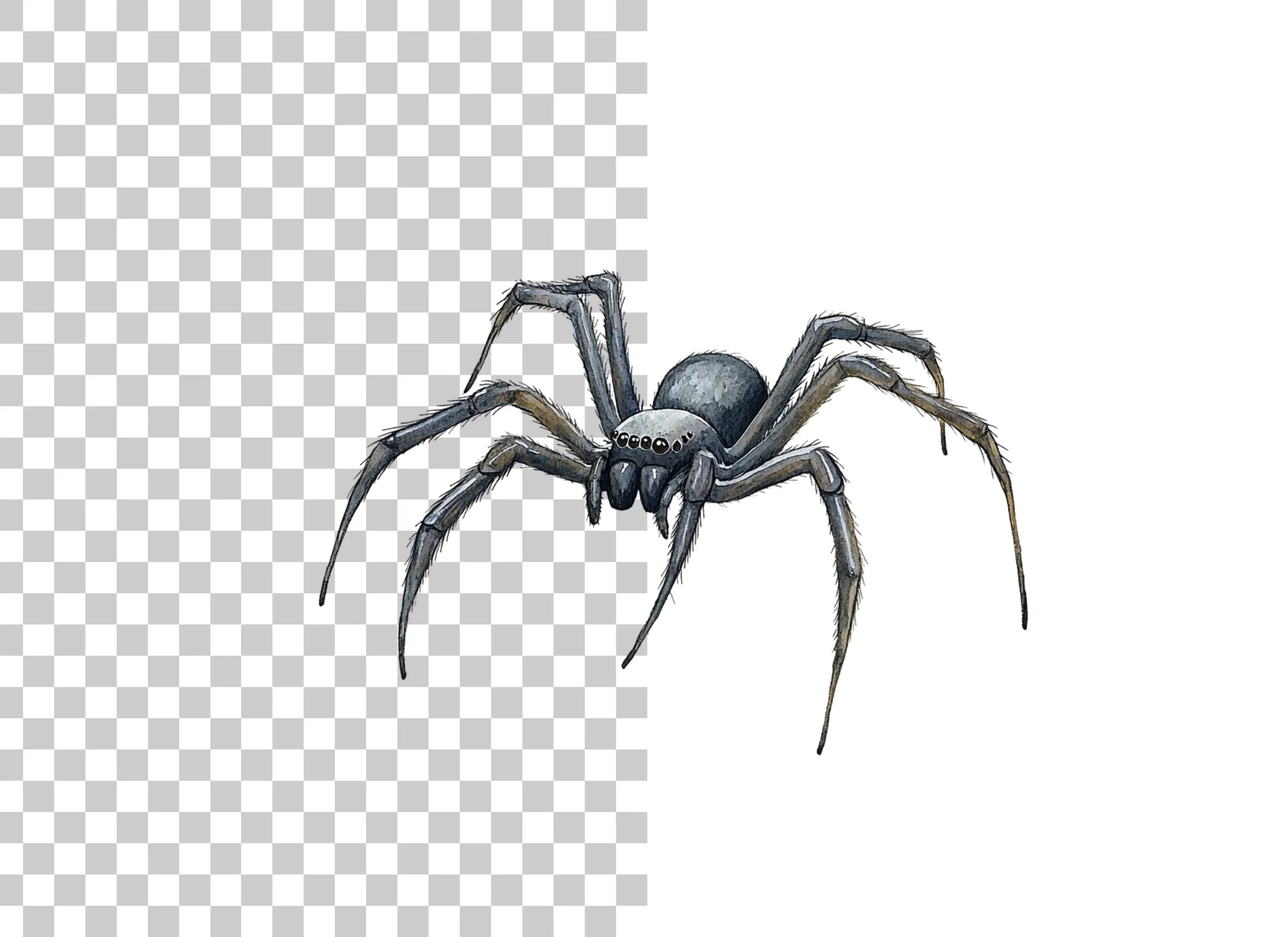 Realistic Spider Clipart Bundle - Image 2