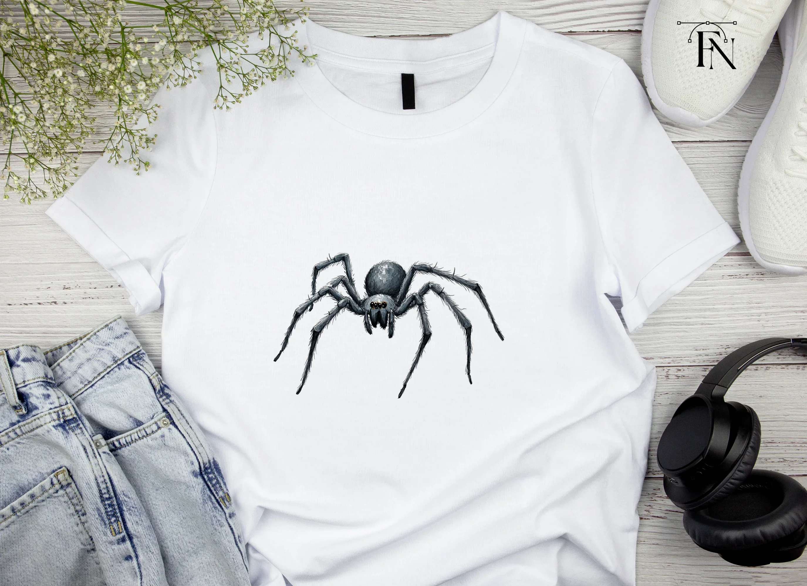 Realistic Spider Clipart Bundle - Image 4