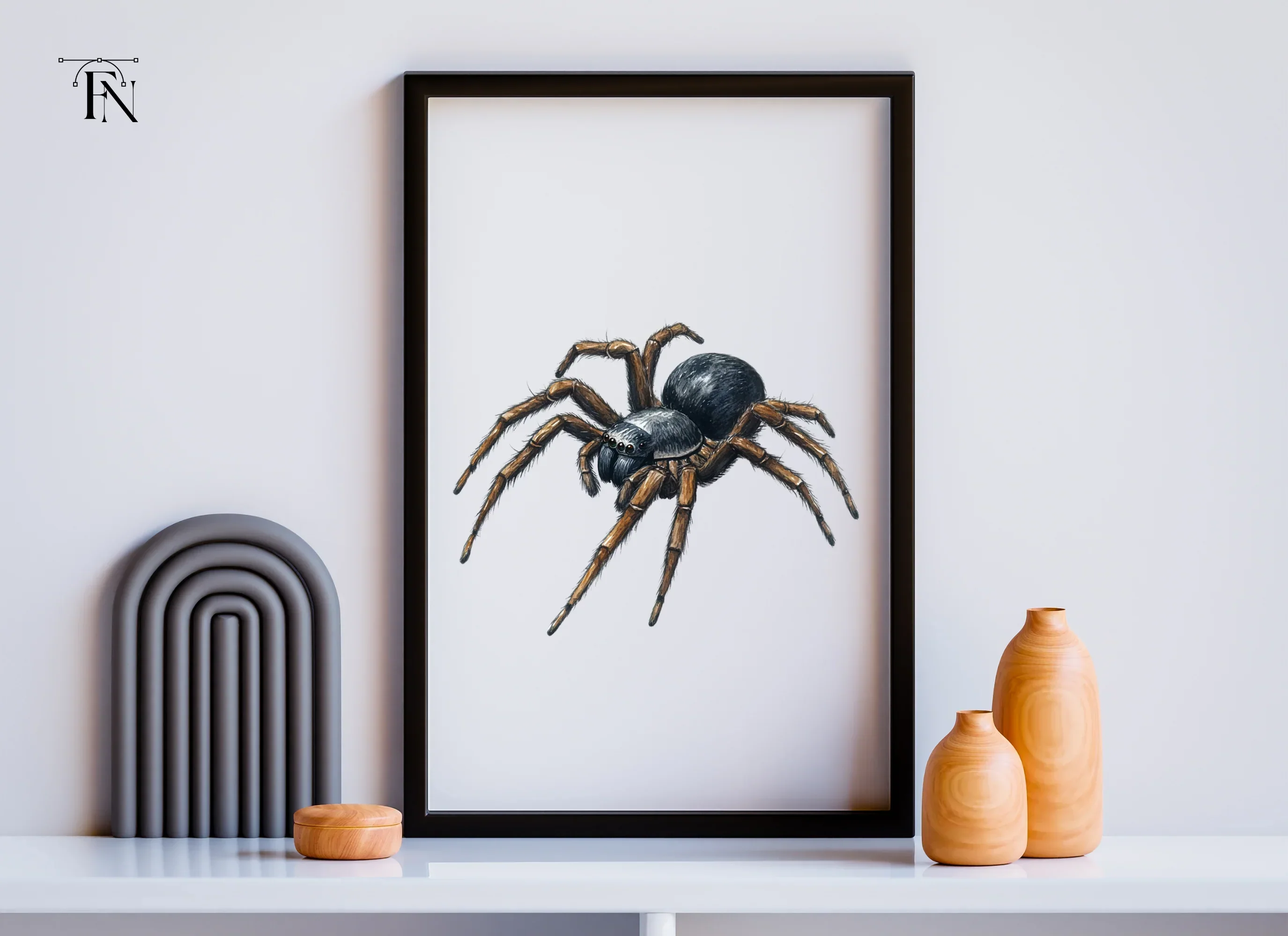 Realistic Spider Clipart Bundle - Image 6