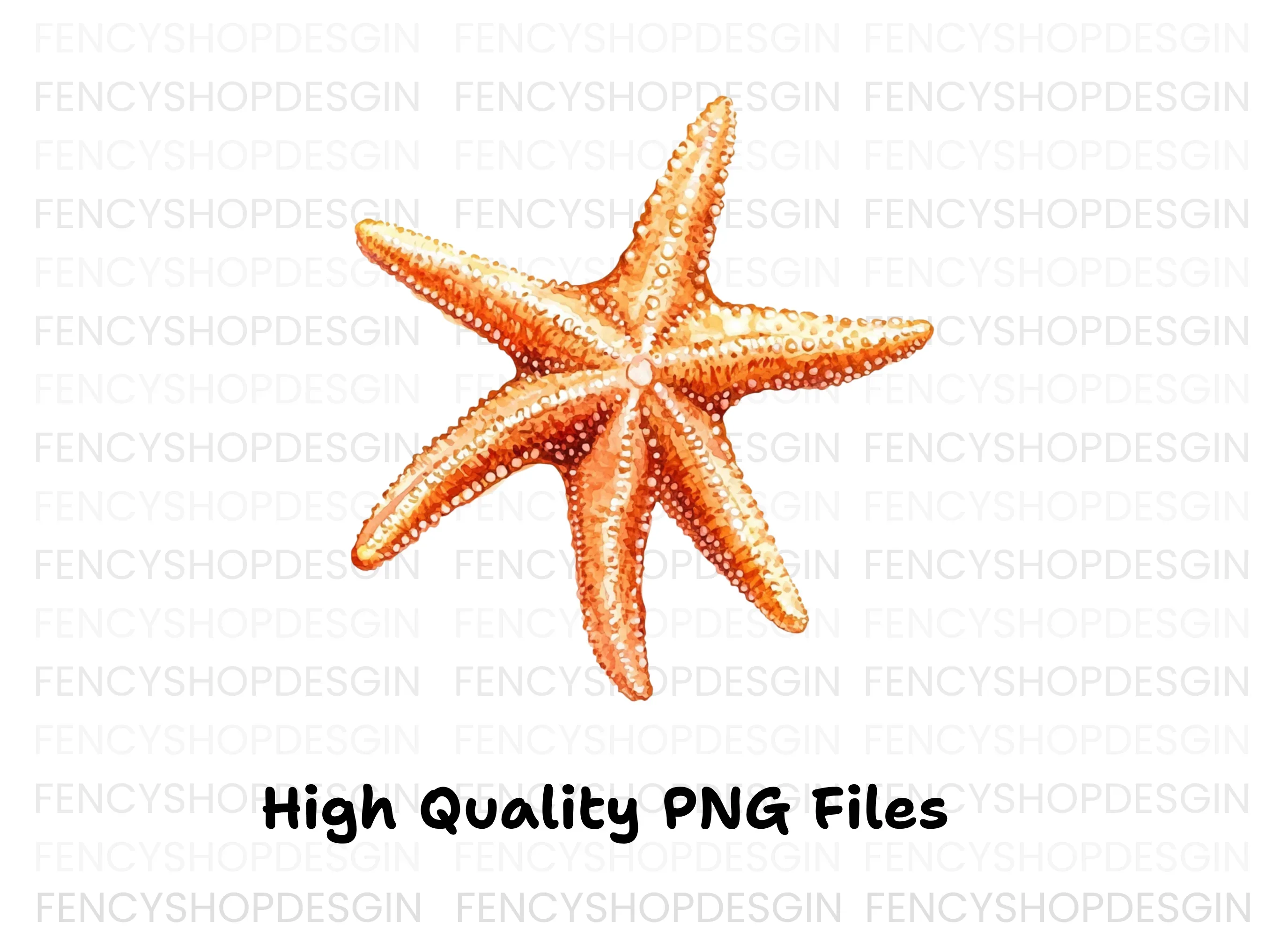 Realistic Starfish Clipart Bundle - Image 3