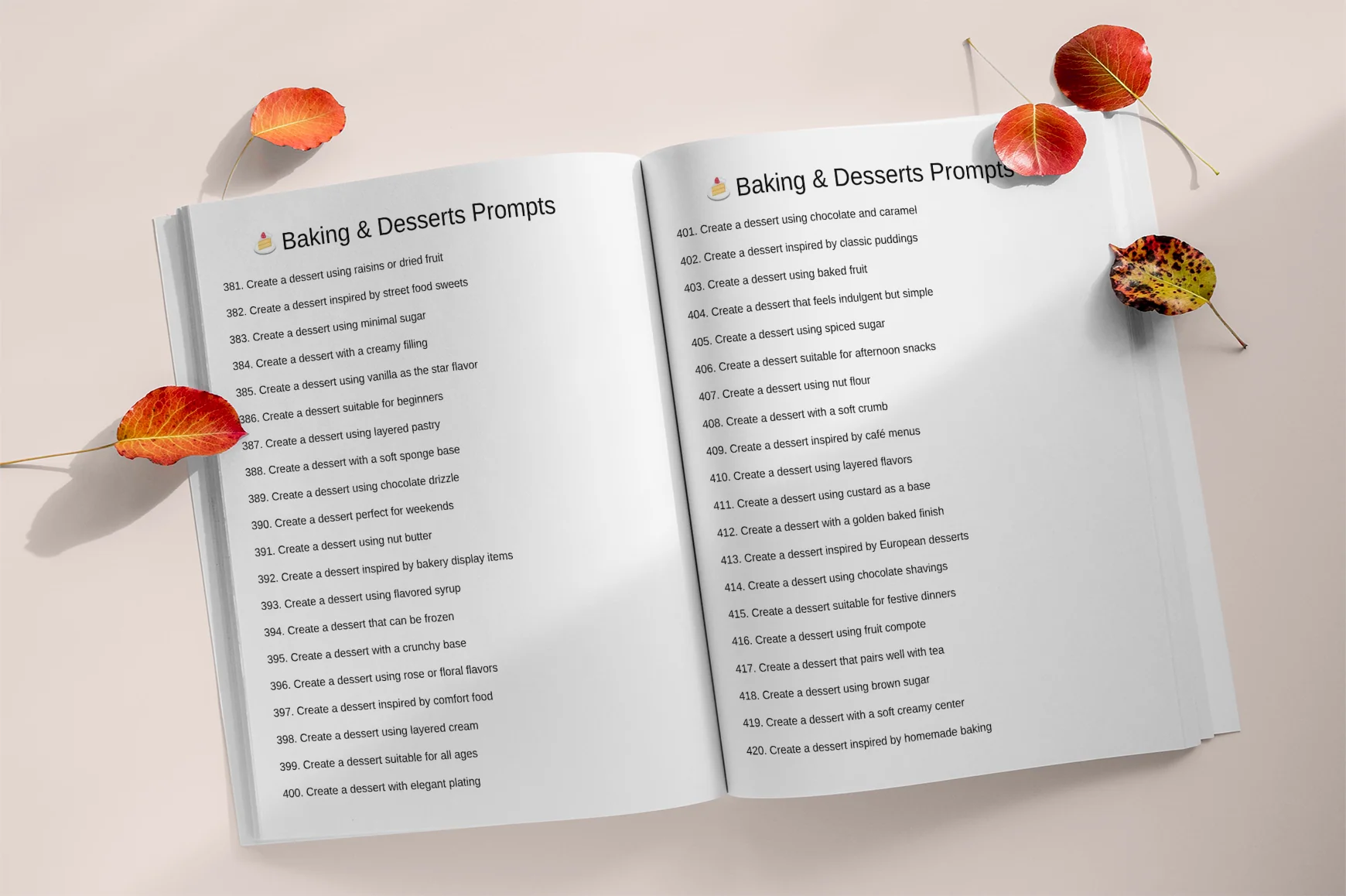 Recipe Development Creation Prompts - Image 3
