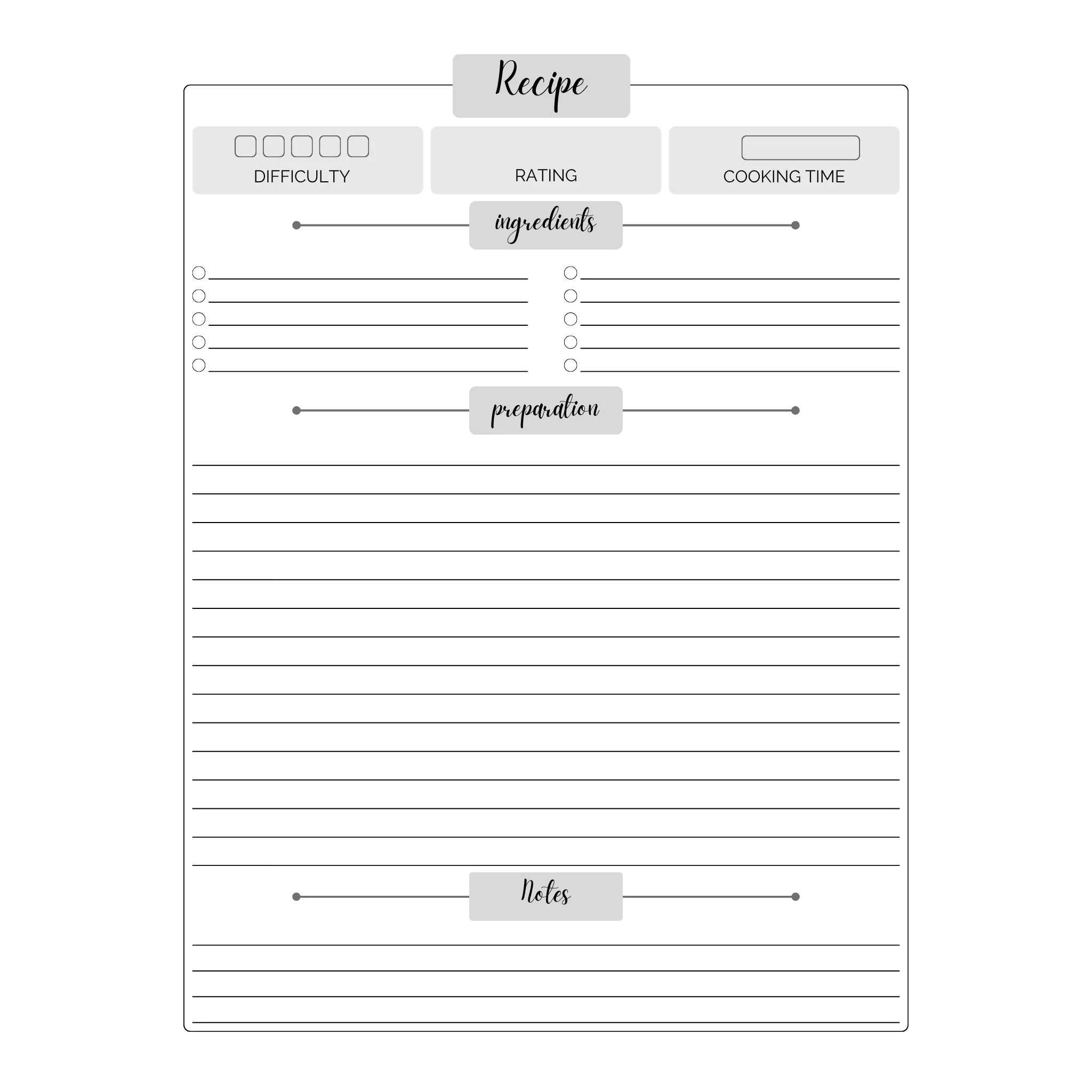 Recipe Journal Bundle - Image 2