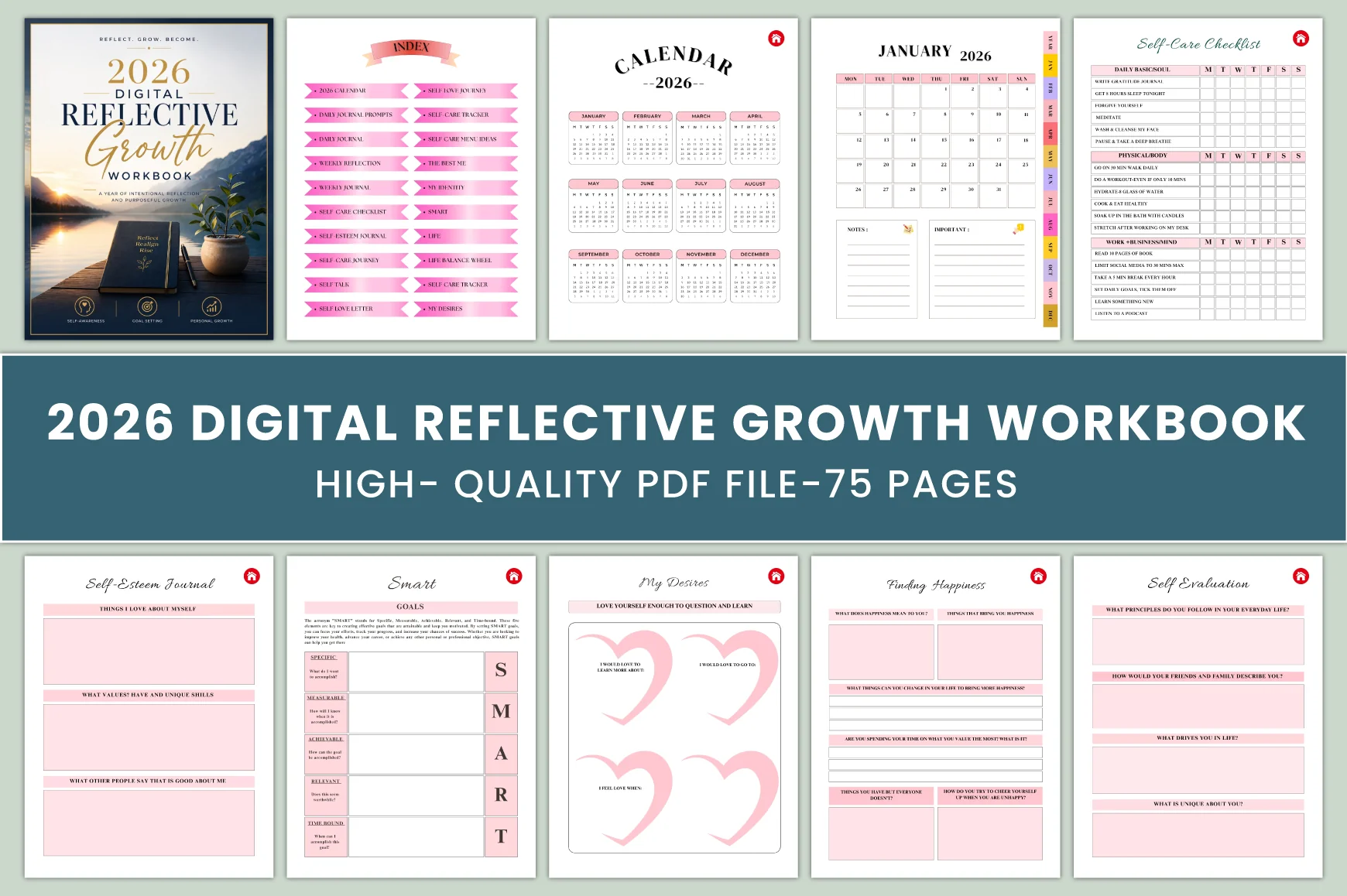 Reflective Growth Workbook