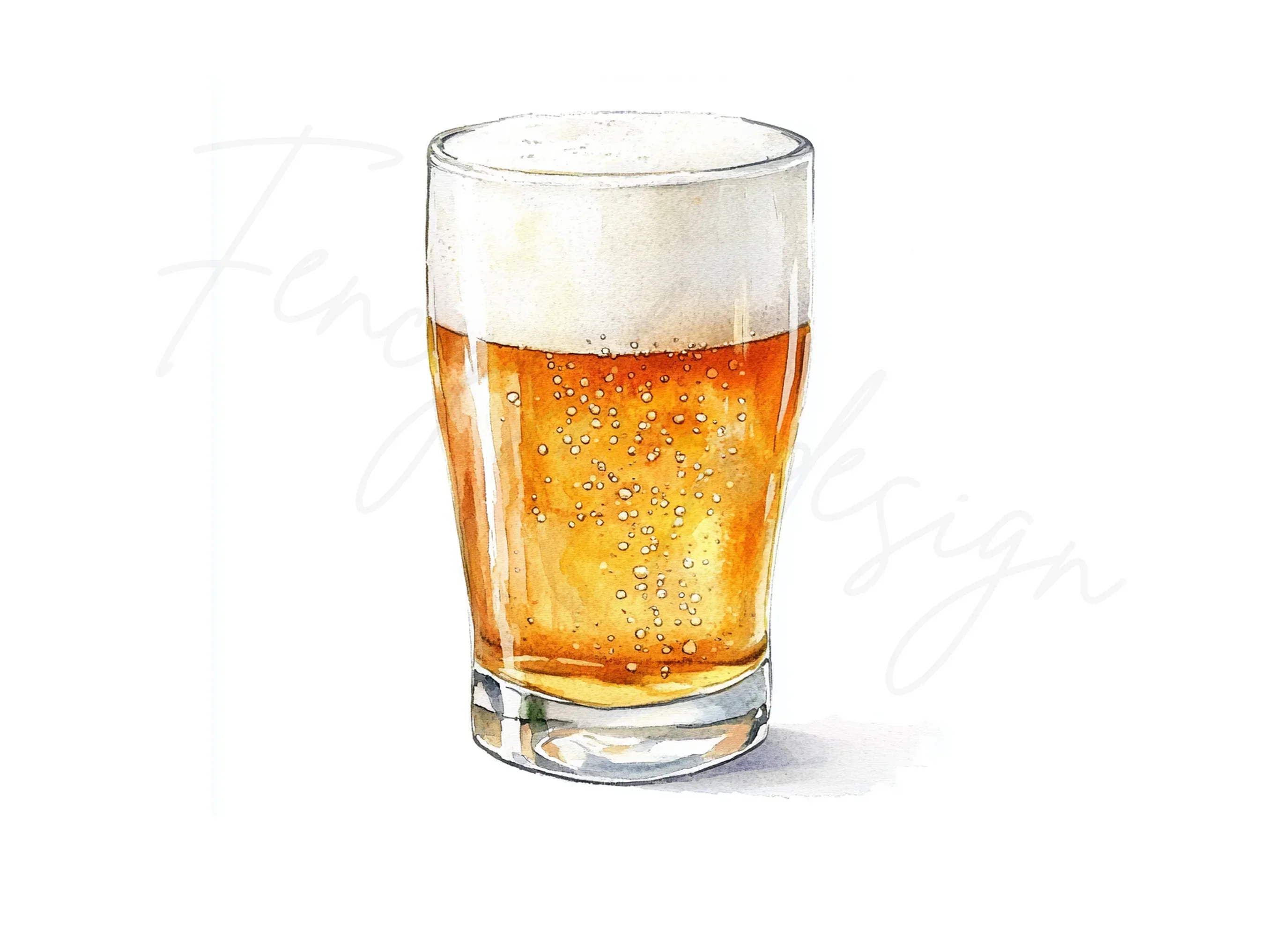 Refreshing Beer Pint Clipart Bundle - Image 2