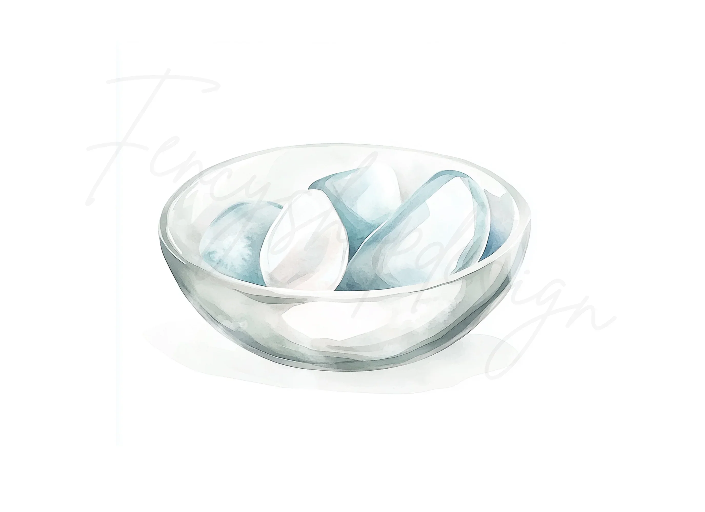 Refreshing Ice Cubes Clipart Bundle - Image 2