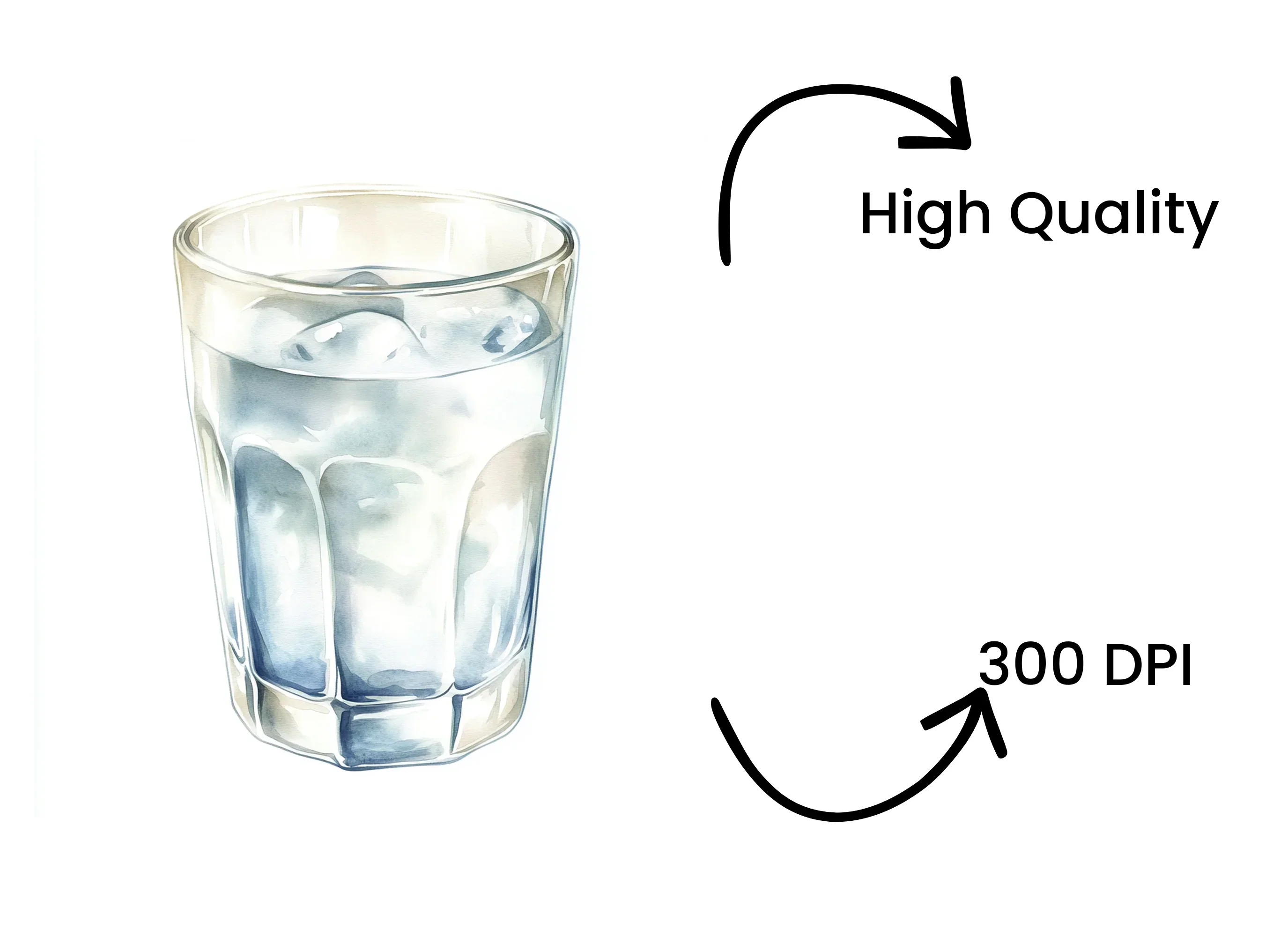 Refreshing Ice Cubes Clipart Bundle - Image 4