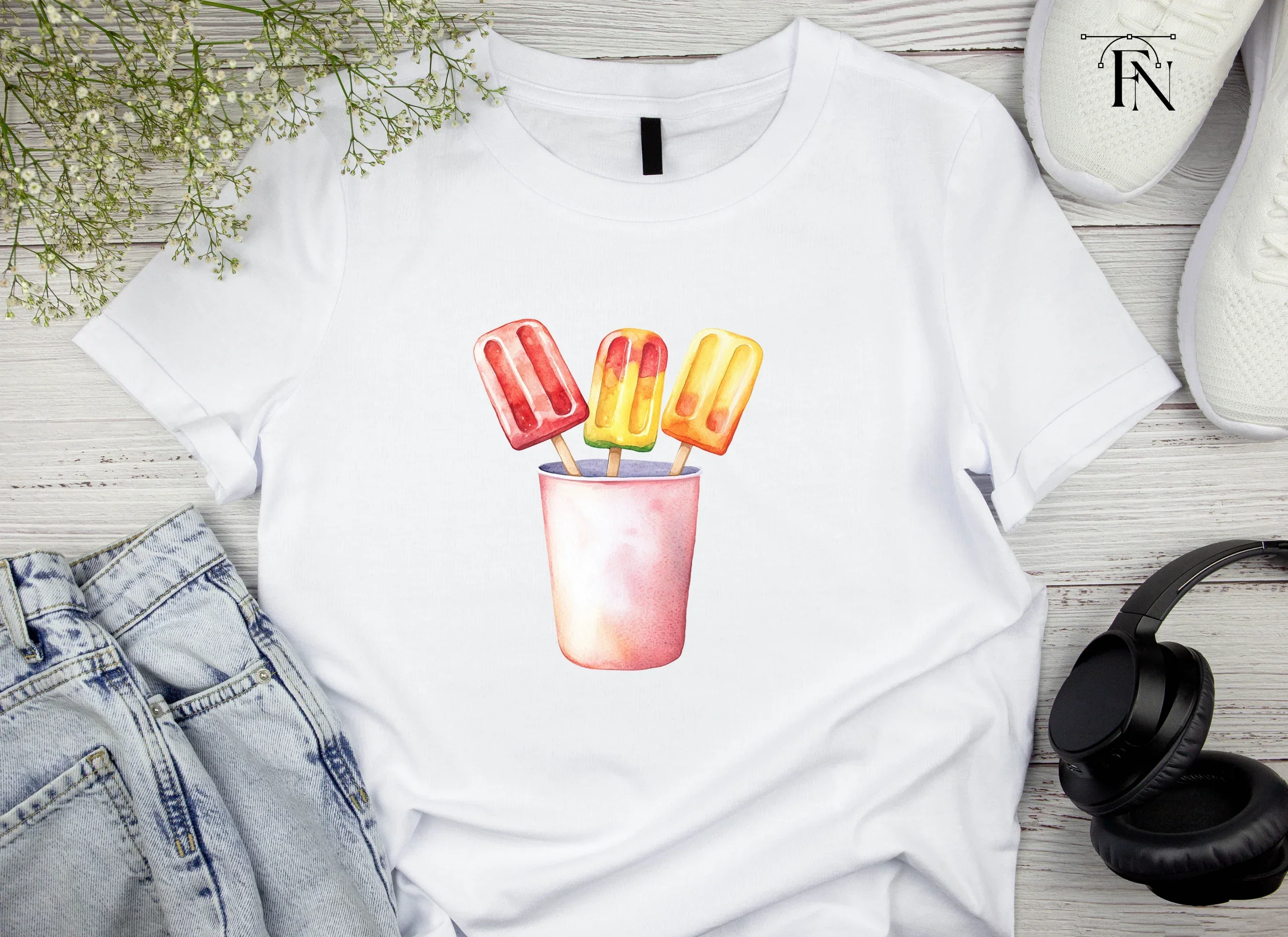 Refreshing Popsicles Clipart Bundle - Image 5
