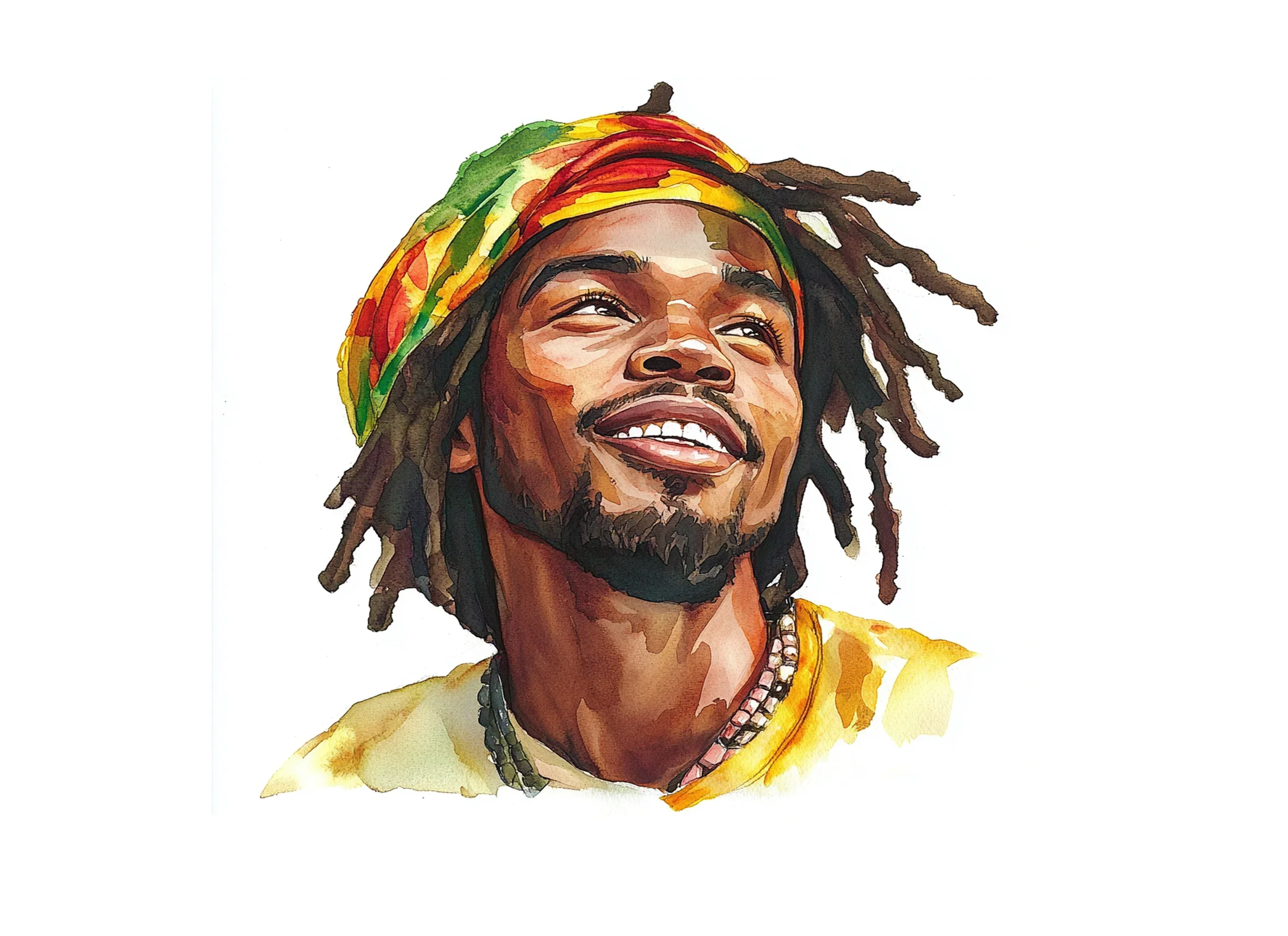 Reggae Portraits Clipart Bundle - Image 3