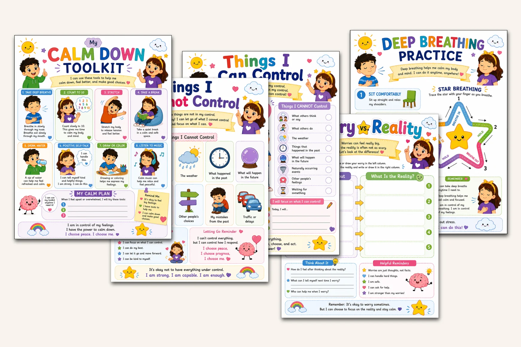 Resilience For Kids Workbook - Image 3