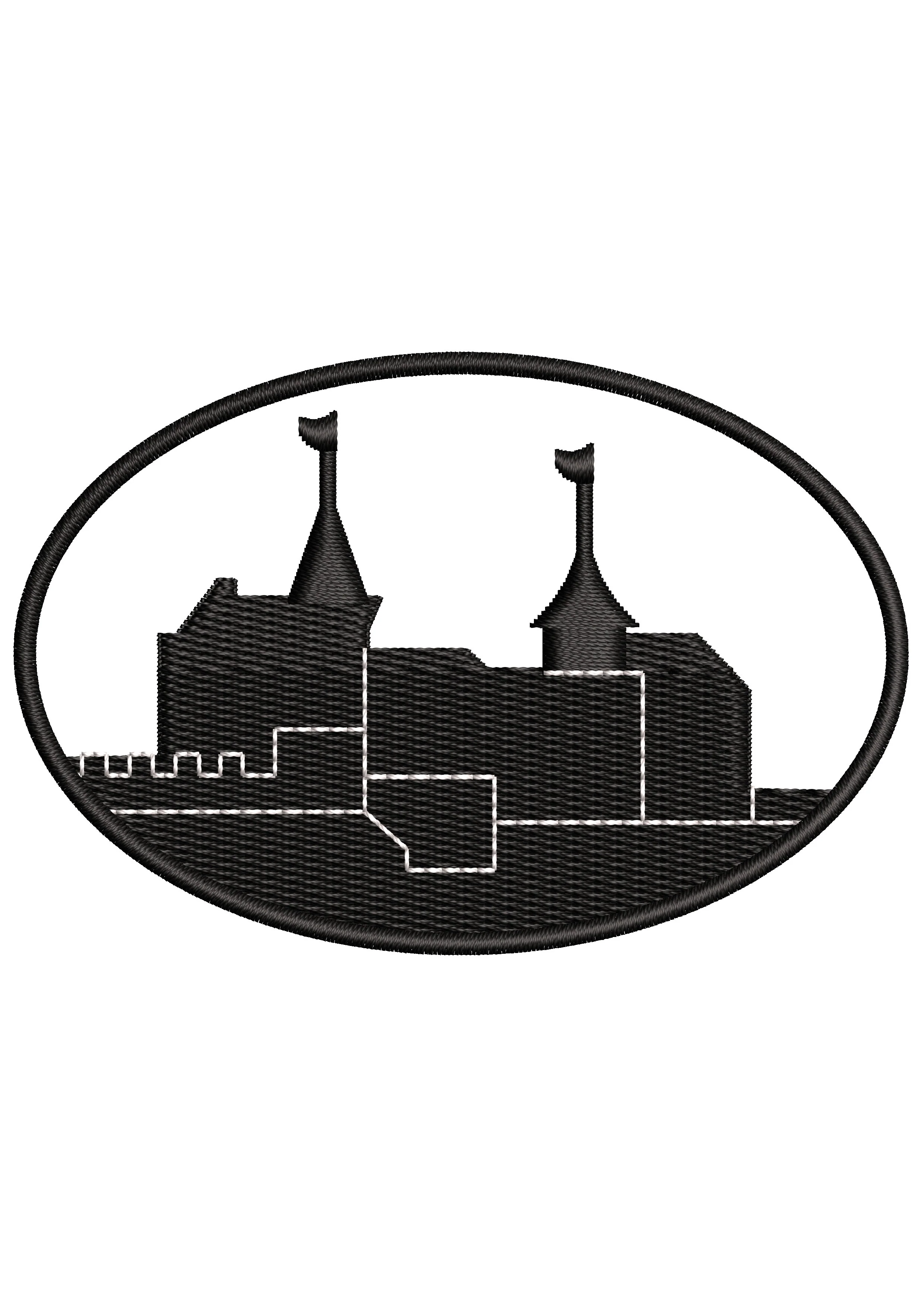Restaurant Embroidery Design