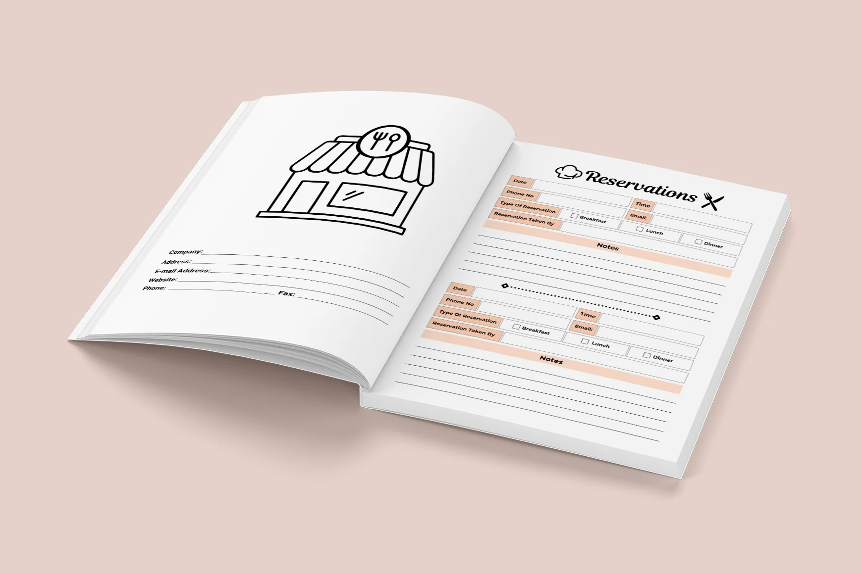 Restaurant Guest Reservation Planner - Image 2