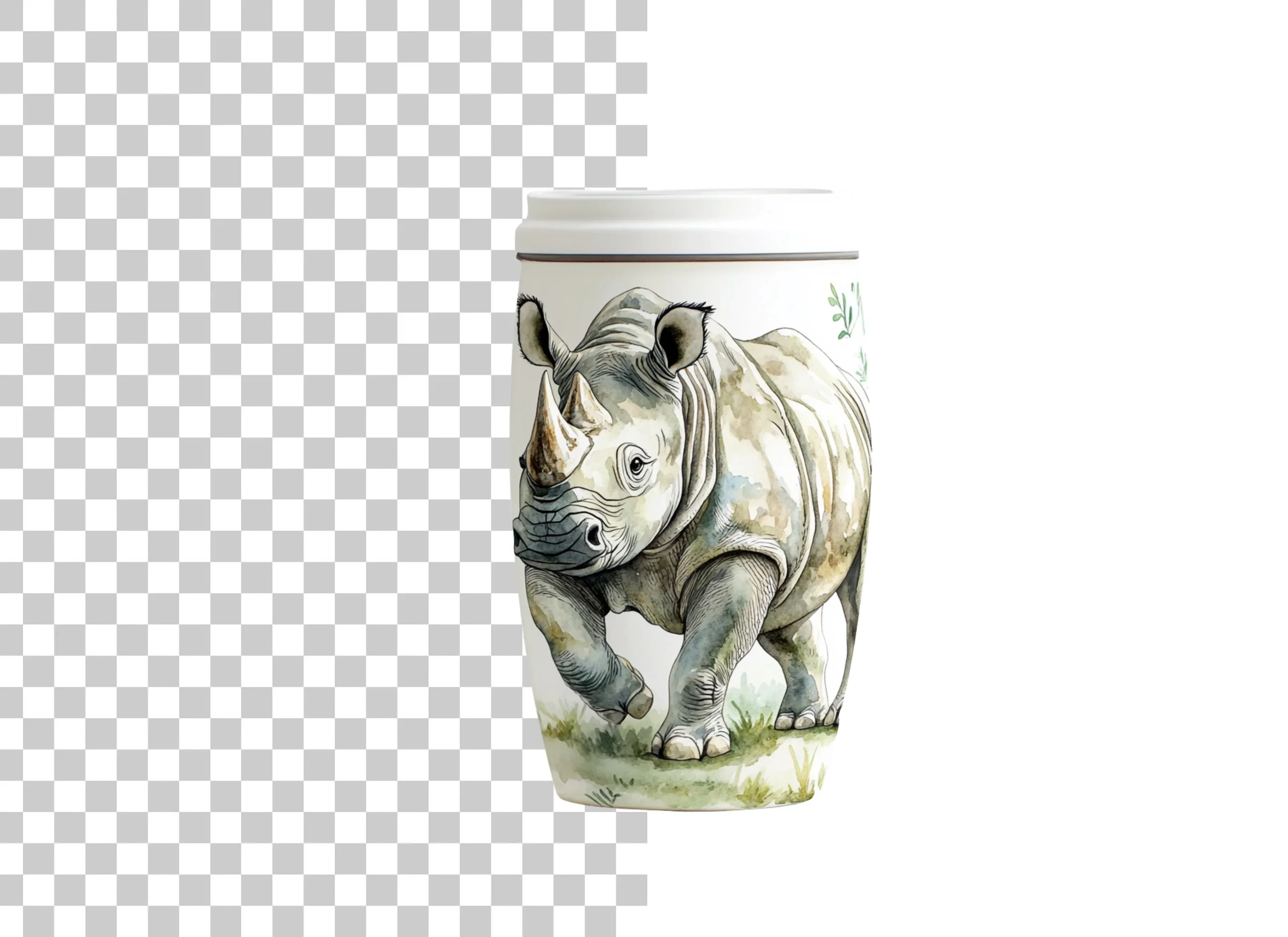 Rhino Clipart Bundle - Image 2