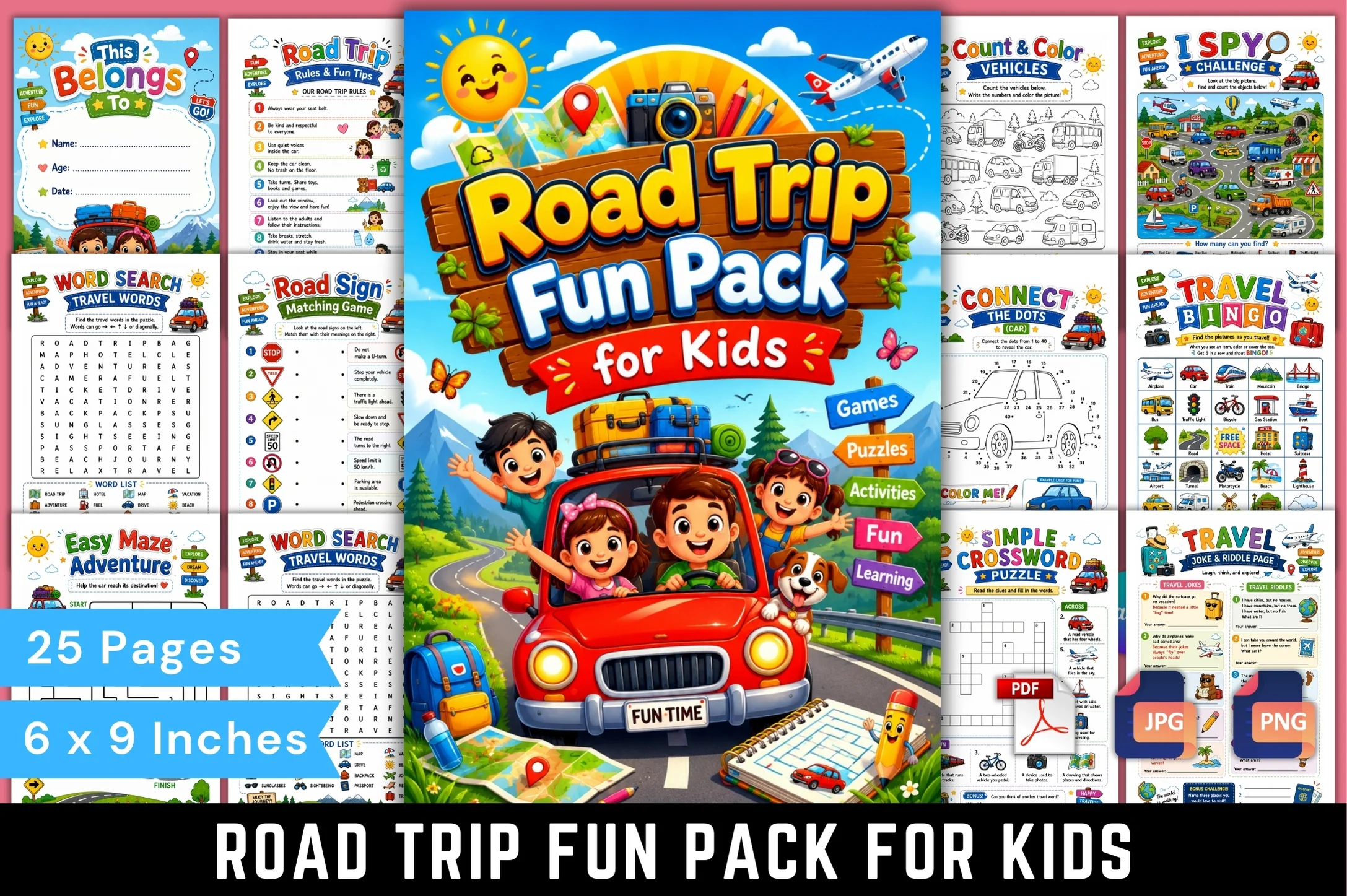 Road Trip Fun For Kids