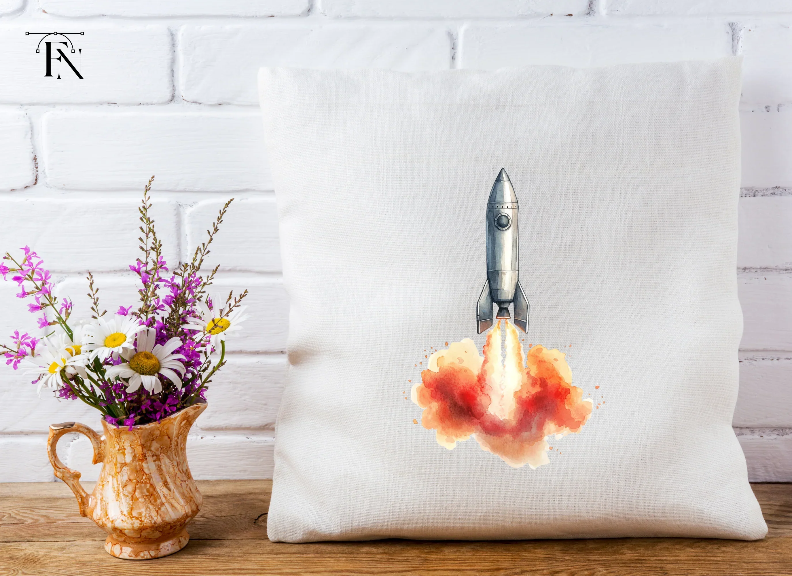 Rocket Launch Clipart Bundle - Image 4