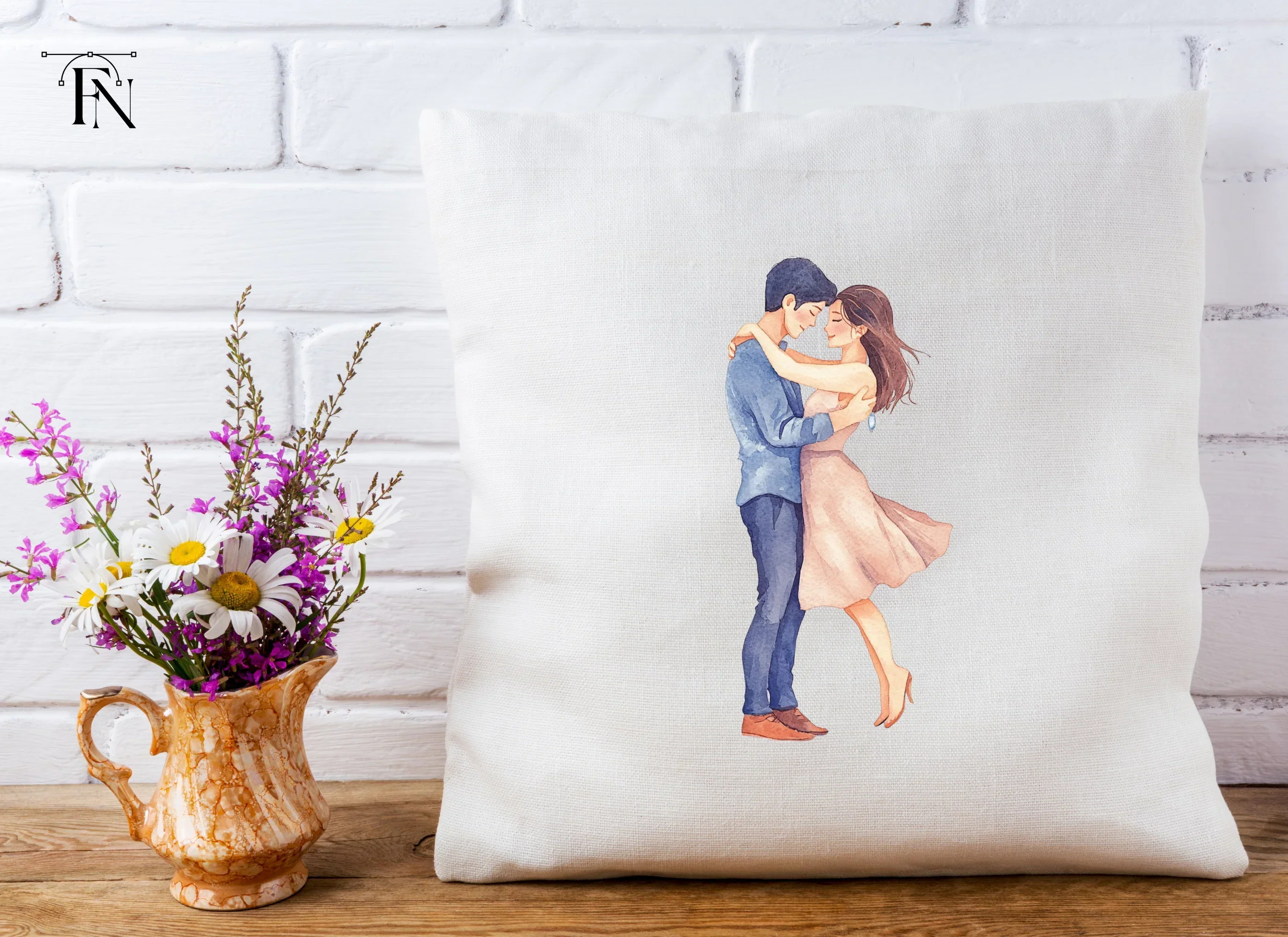 Romantic Couple Clipart Bundle - Image 5