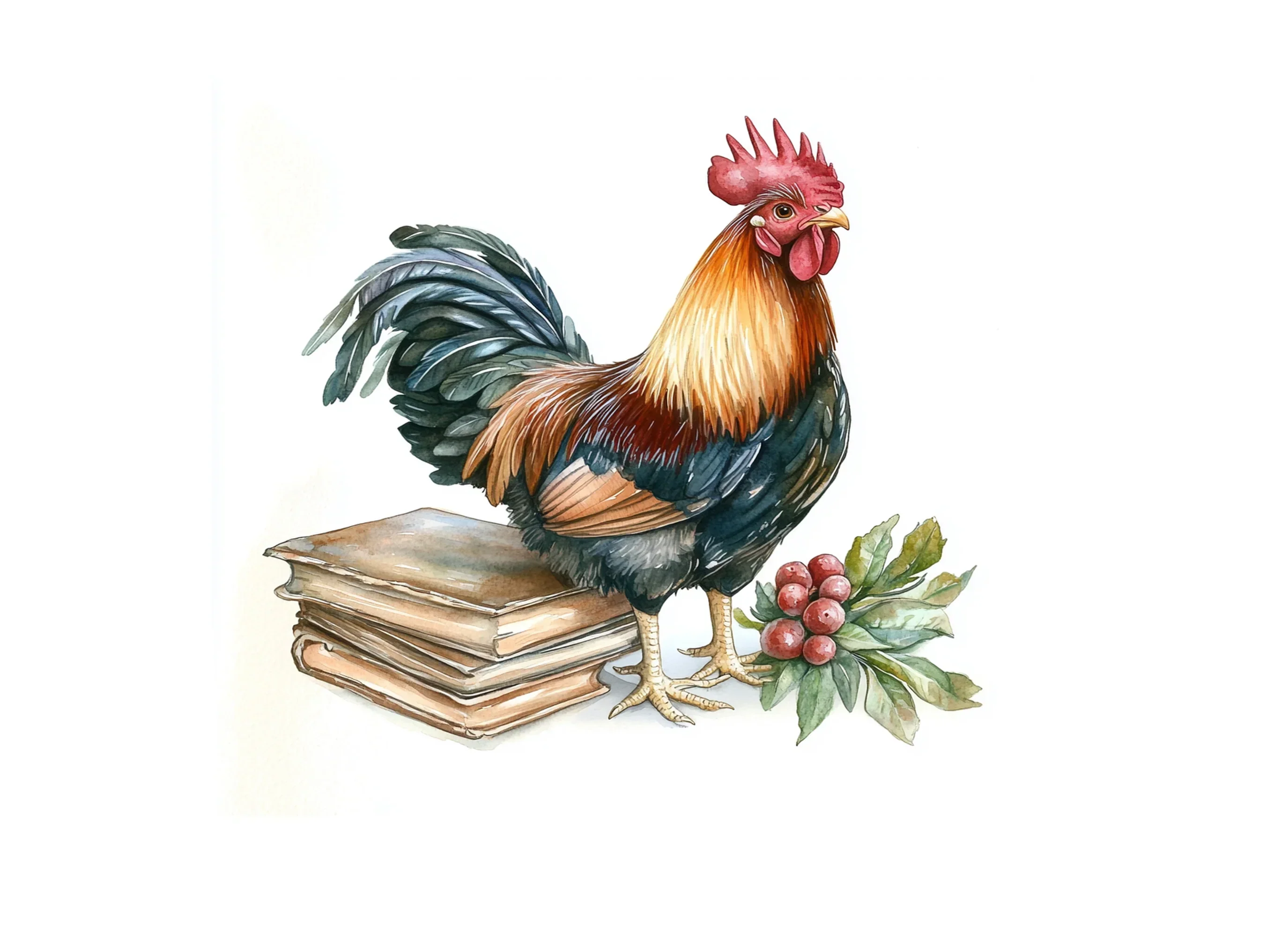 Rooster Clipart Bundle - Image 3