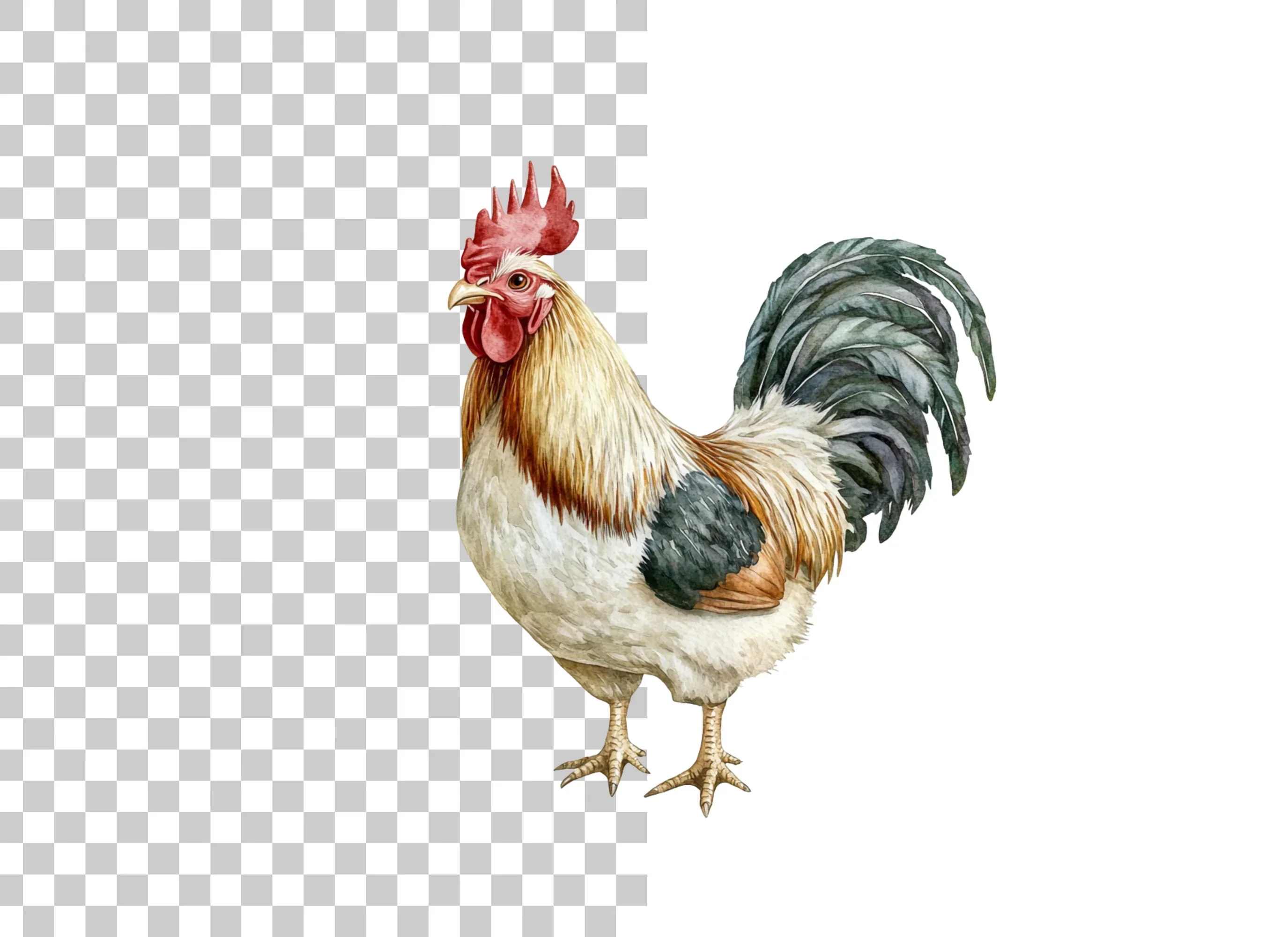 Rooster Clipart Bundle - Image 2