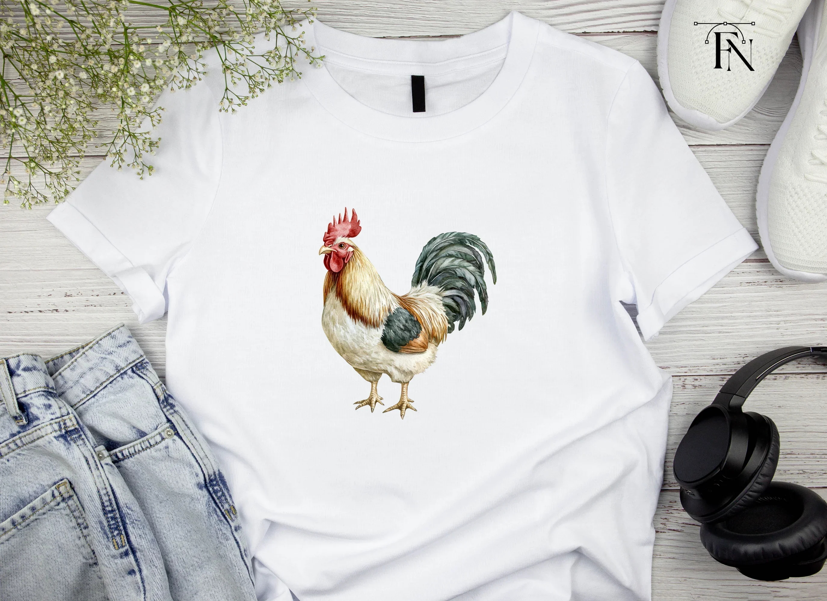 Rooster Clipart Bundle - Image 4