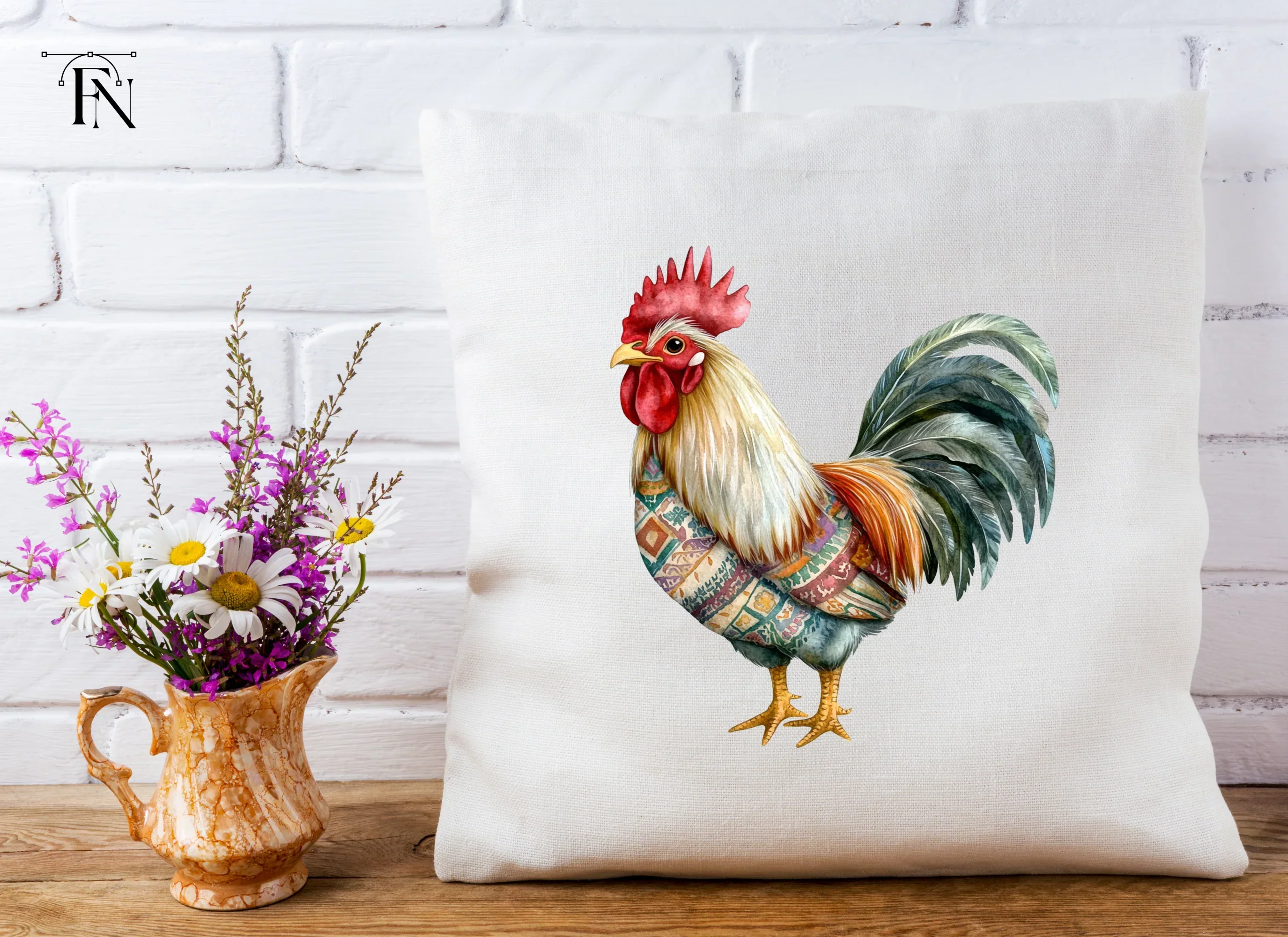 Rooster Clipart Bundle - Image 5