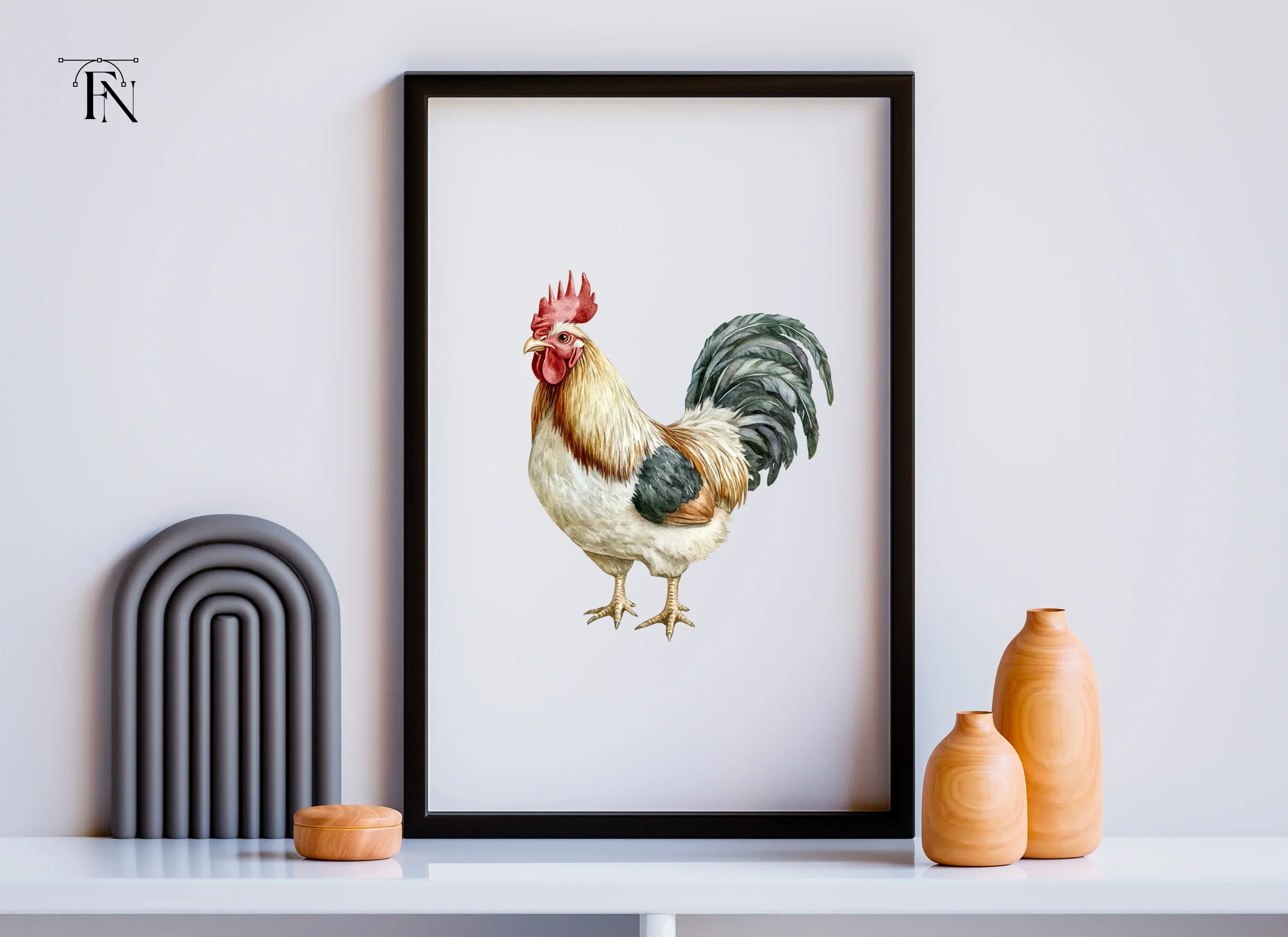 Rooster Clipart Bundle - Image 6
