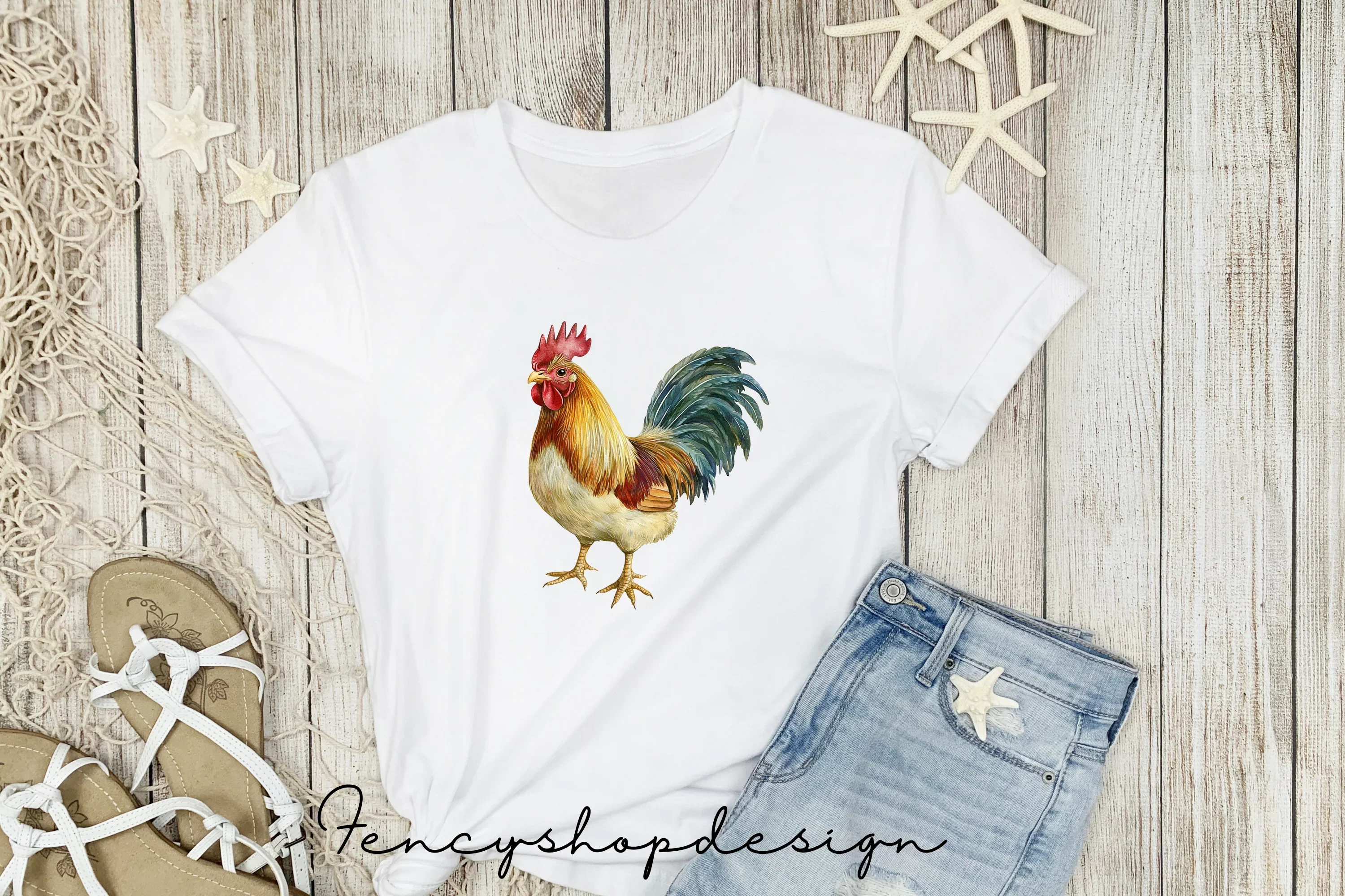 Rooster Clipart Bundle - Image 5